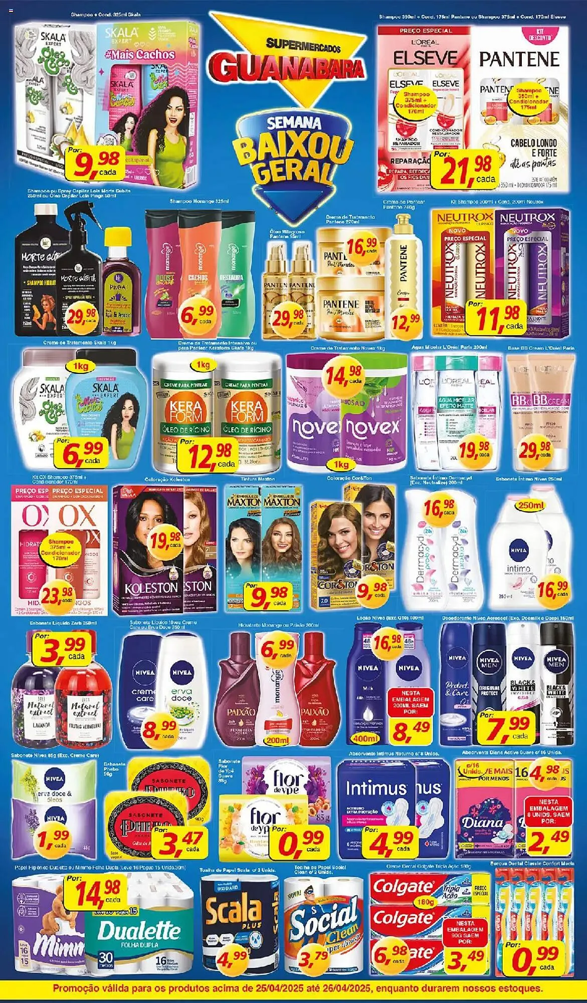 Encarte de Catálogo Supermercados Guanabara 25 de abril até 26 de abril 2025 - Pagina 7