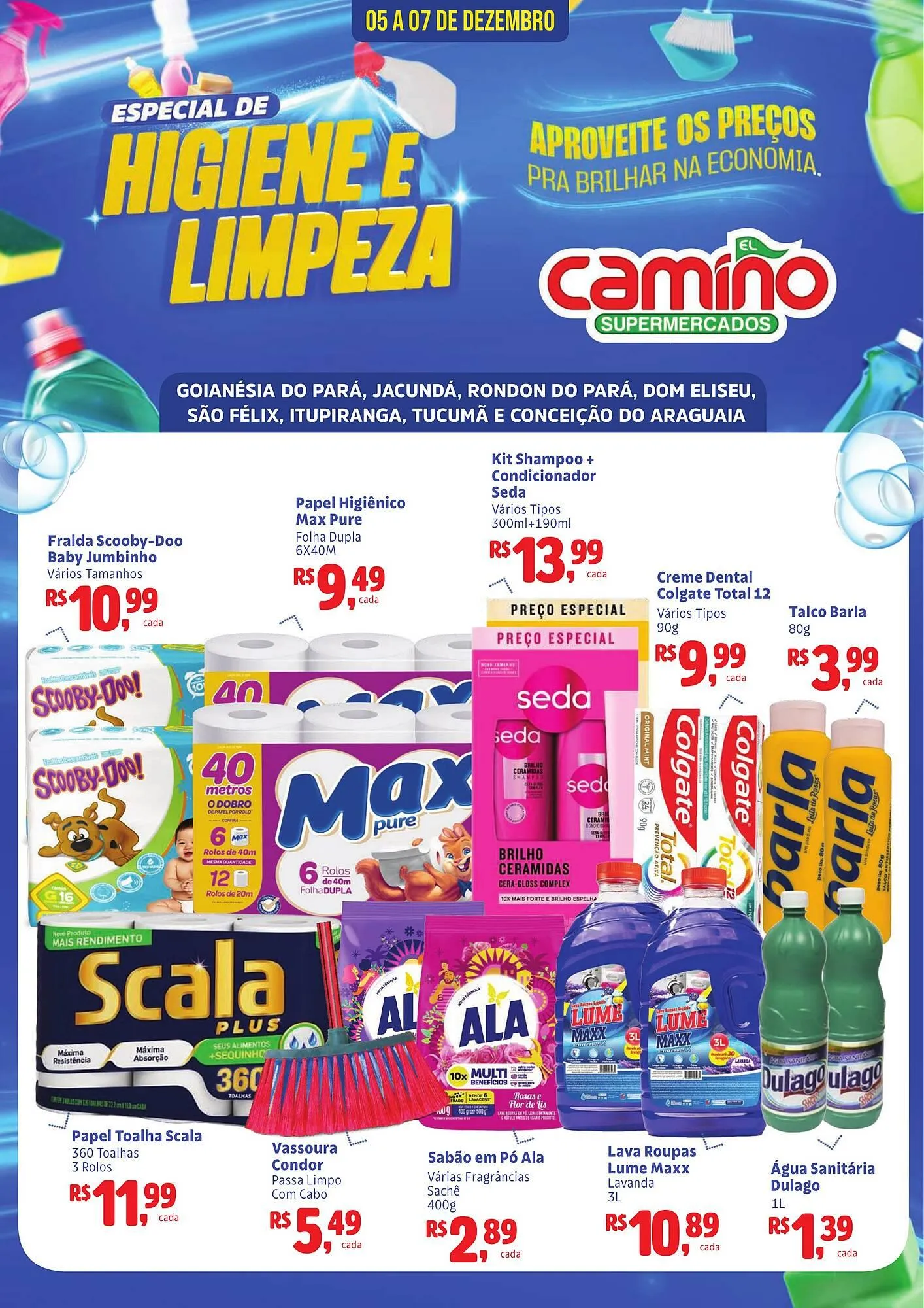 Encarte de Catálogo Camiño supermercados 5 de dezembro até 7 de dezembro 2025 - Pagina 1