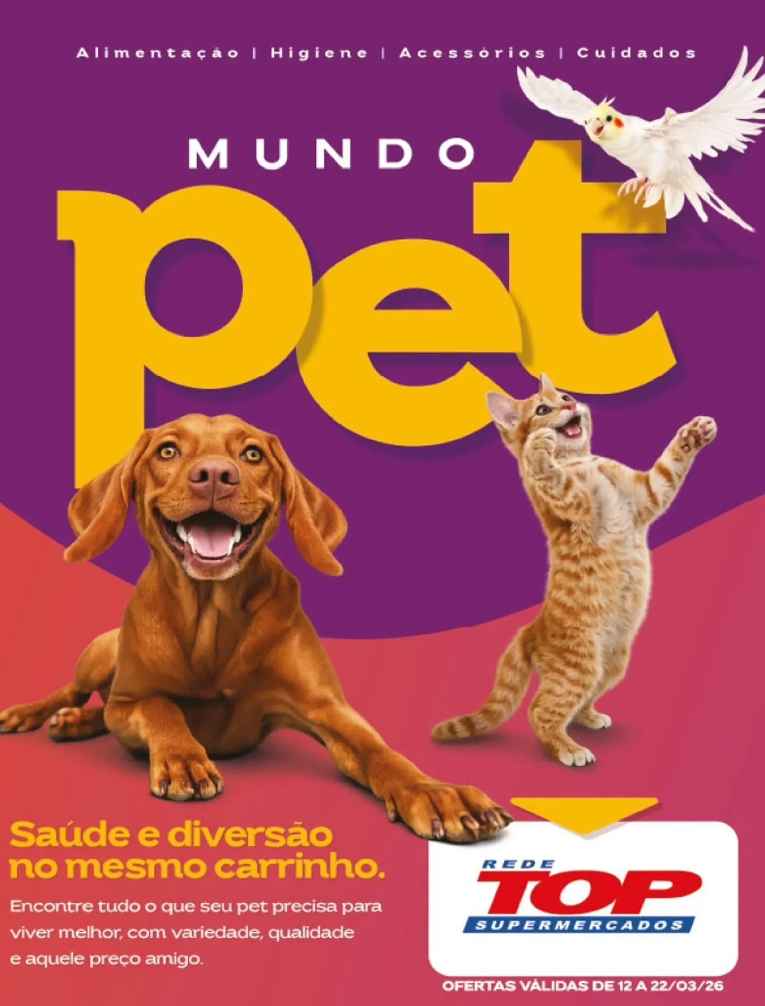 Encarte de Encarte Rede Top 12 de março até 22 de março 2026 - Pagina 1