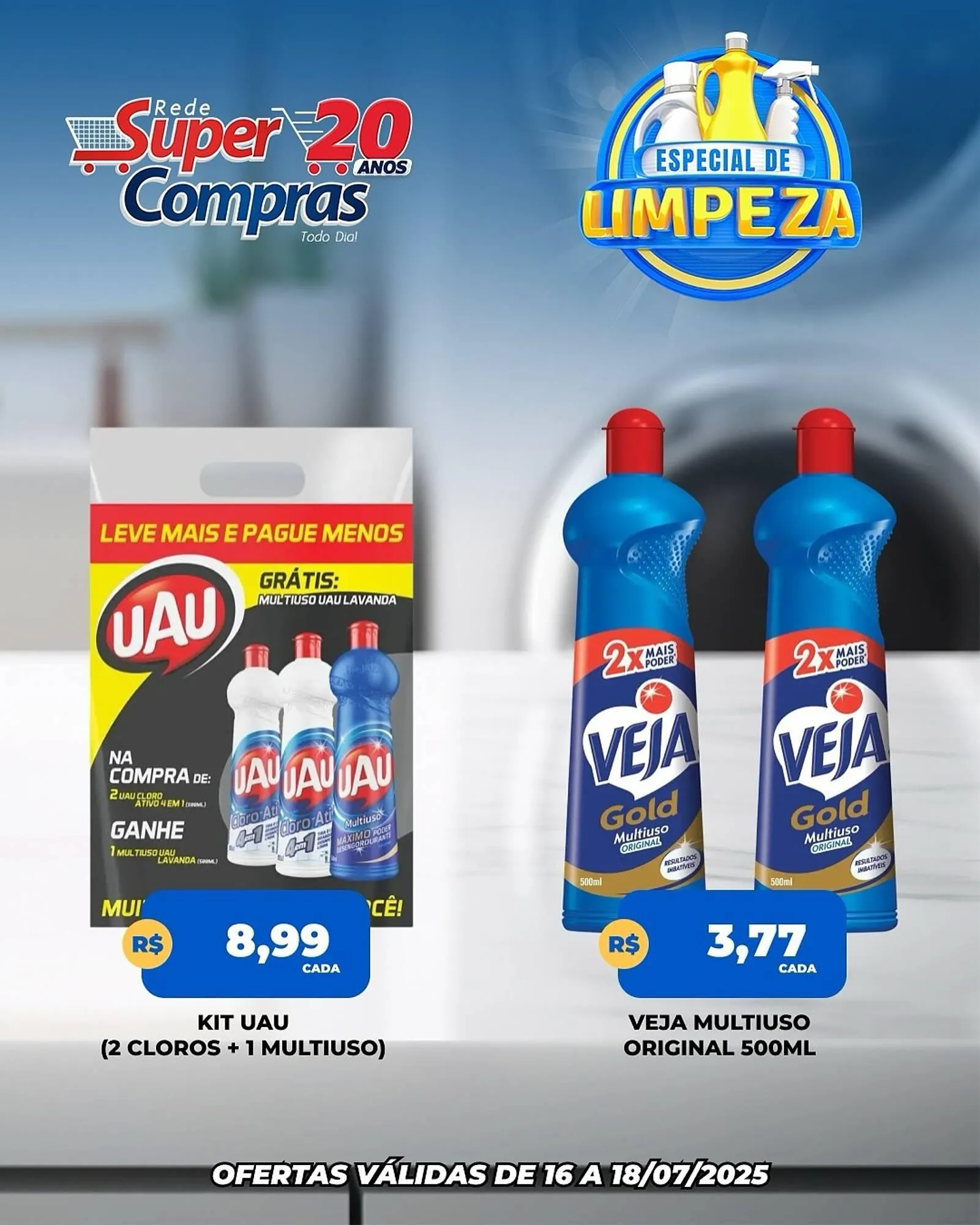 Encarte de Catálogo Rede Super Compras 16 de julho até 18 de julho 2025 - Pagina 2