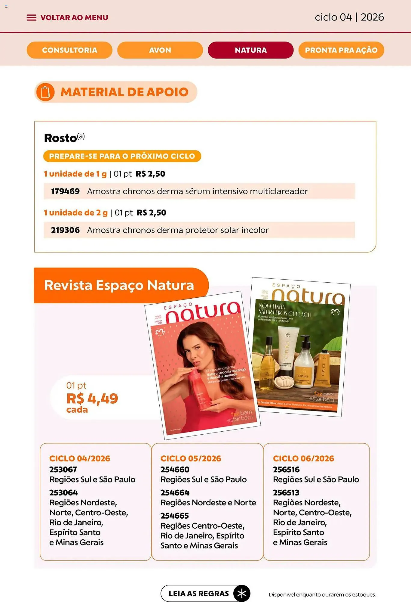 Encarte de Catálogo Avon 18 de fevereiro até 17 de março 2026 - Pagina 43