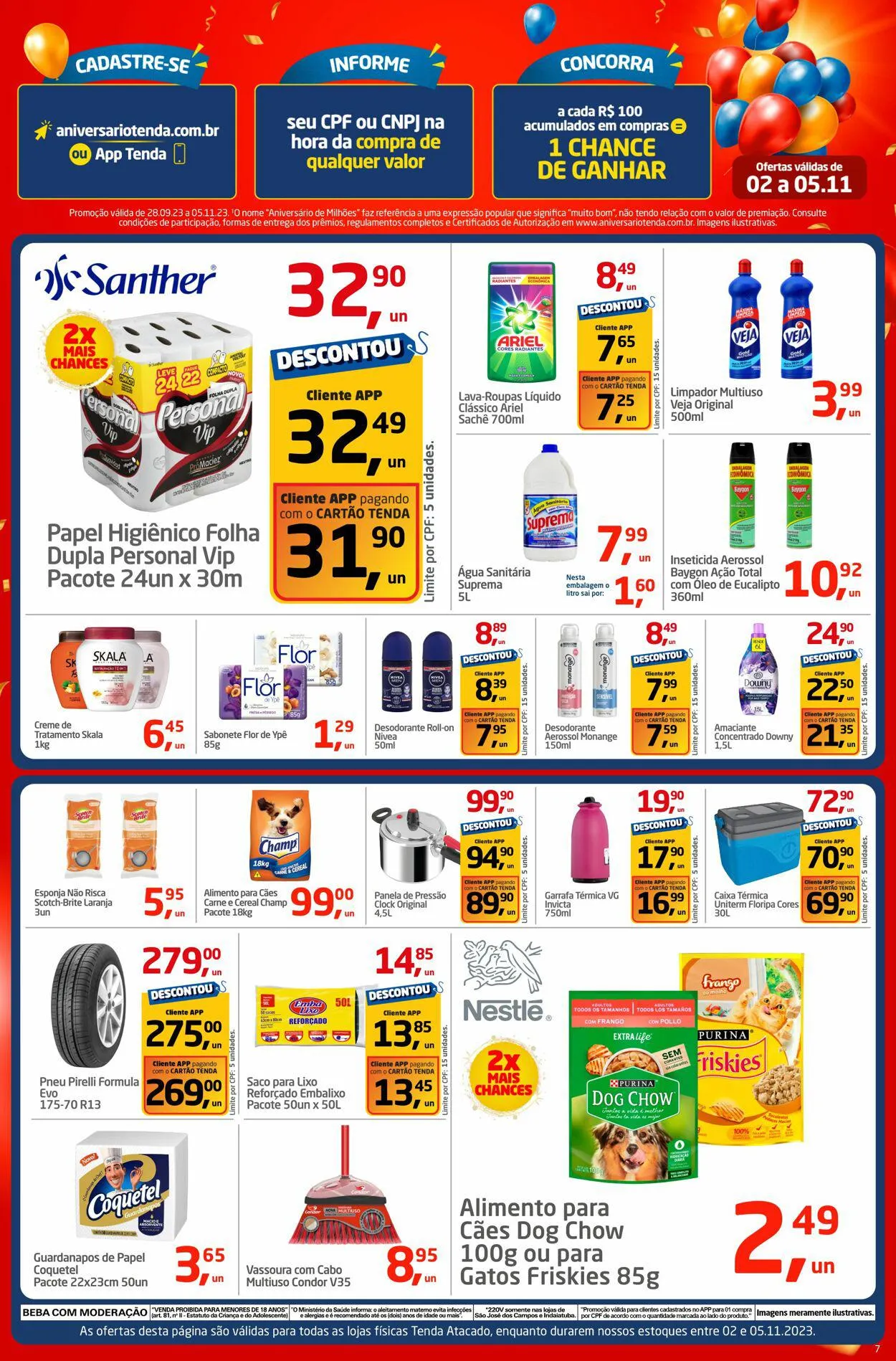 Encarte de Tenda Atacado - Amoreiras - Campinas 2 de novembro até 5 de novembro 2023 - Pagina 7