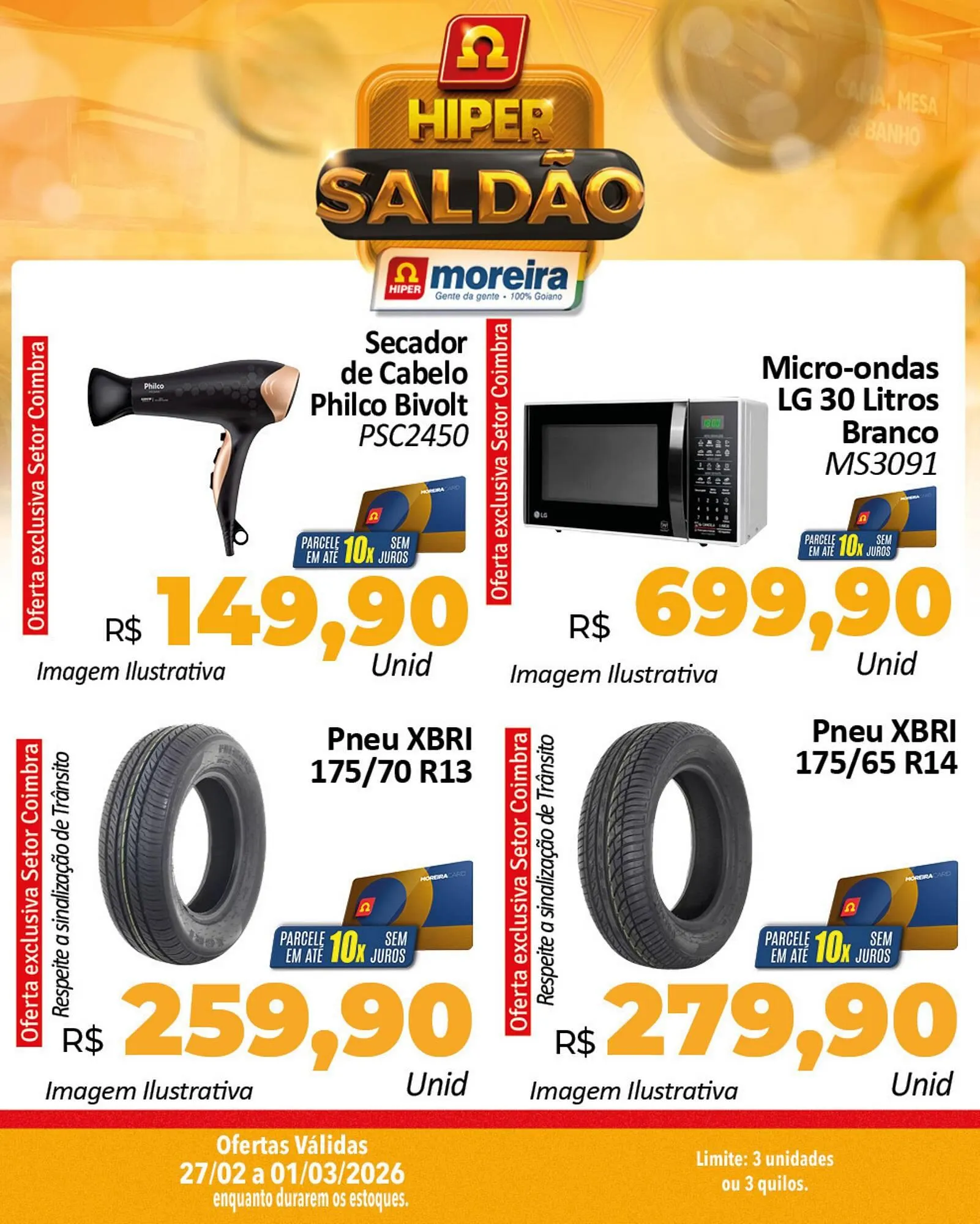 Encarte de Catálogo Hiper Moreira 27 de fevereiro até 1 de março 2026 - Pagina 3