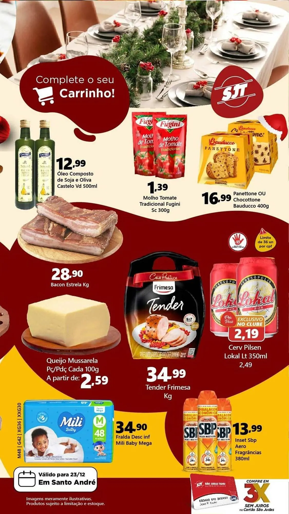 Encarte de Folheto São Judas Tadeu 23 de dezembro até 24 de dezembro 2025 - Pagina 5