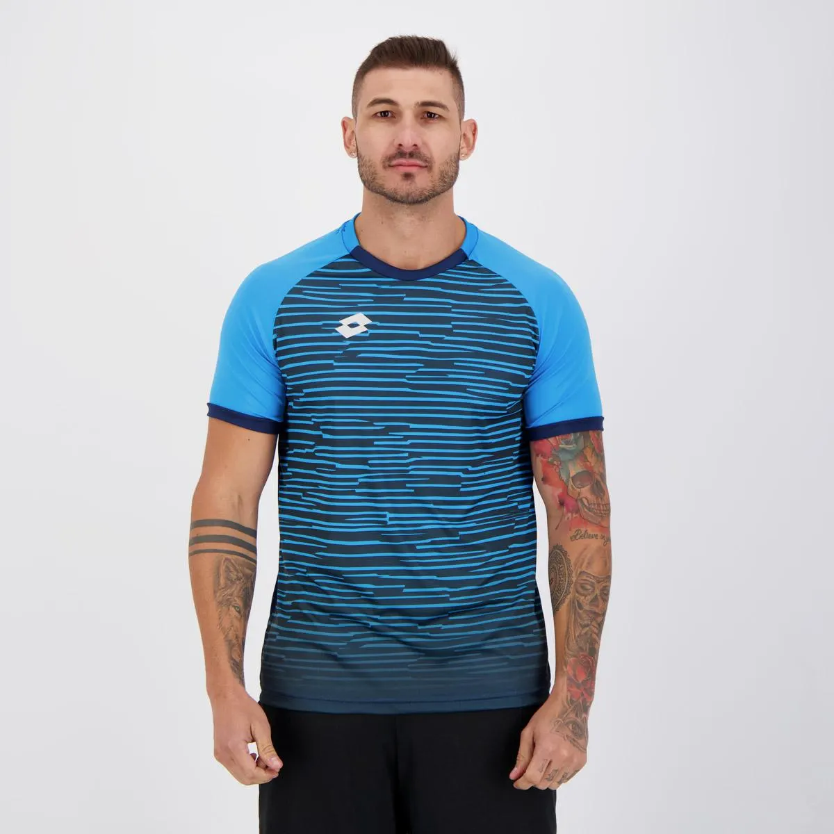 Camisa Lotto Variants Azul