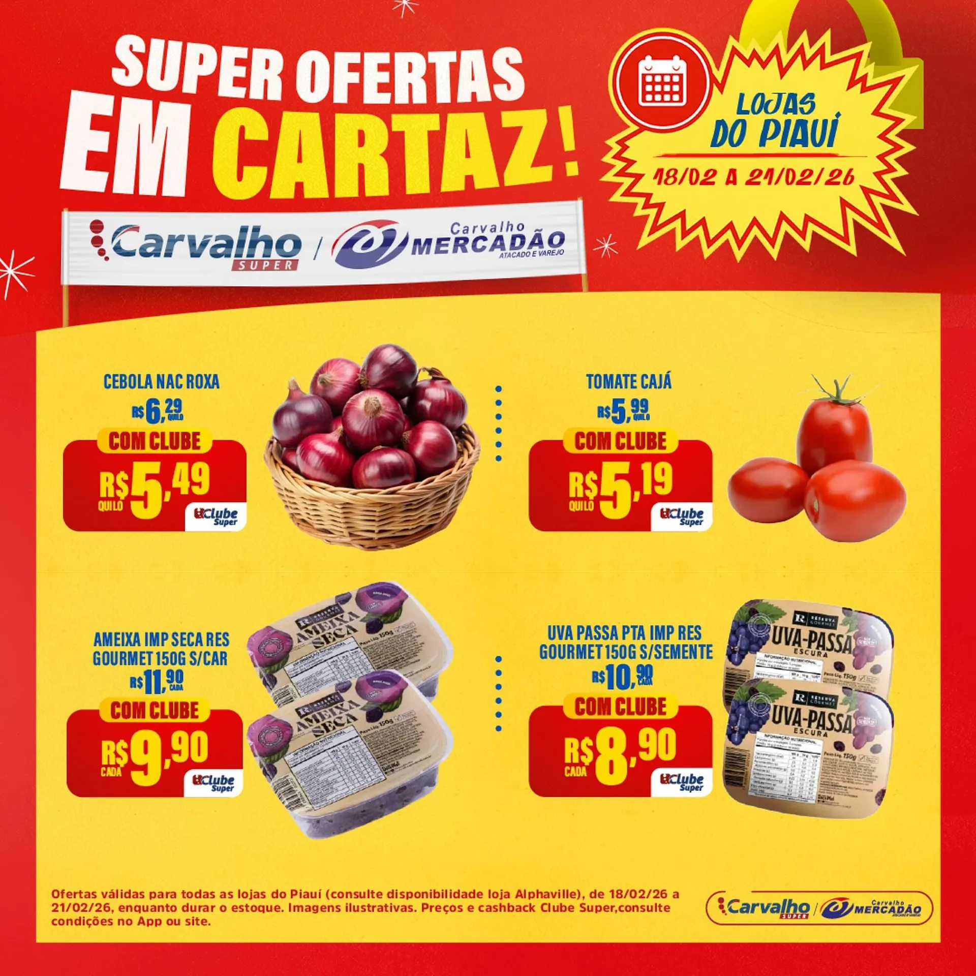 Encarte de Catálogo Carvalho Supermercado 18 de fevereiro até 21 de fevereiro 2026 - Pagina 4