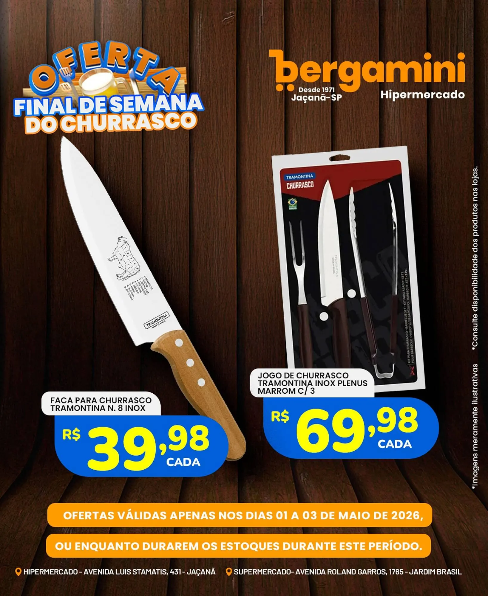 Encarte de Catálogo Supermercado Bergamini 1 de maio até 3 de maio 2026 - Pagina 9