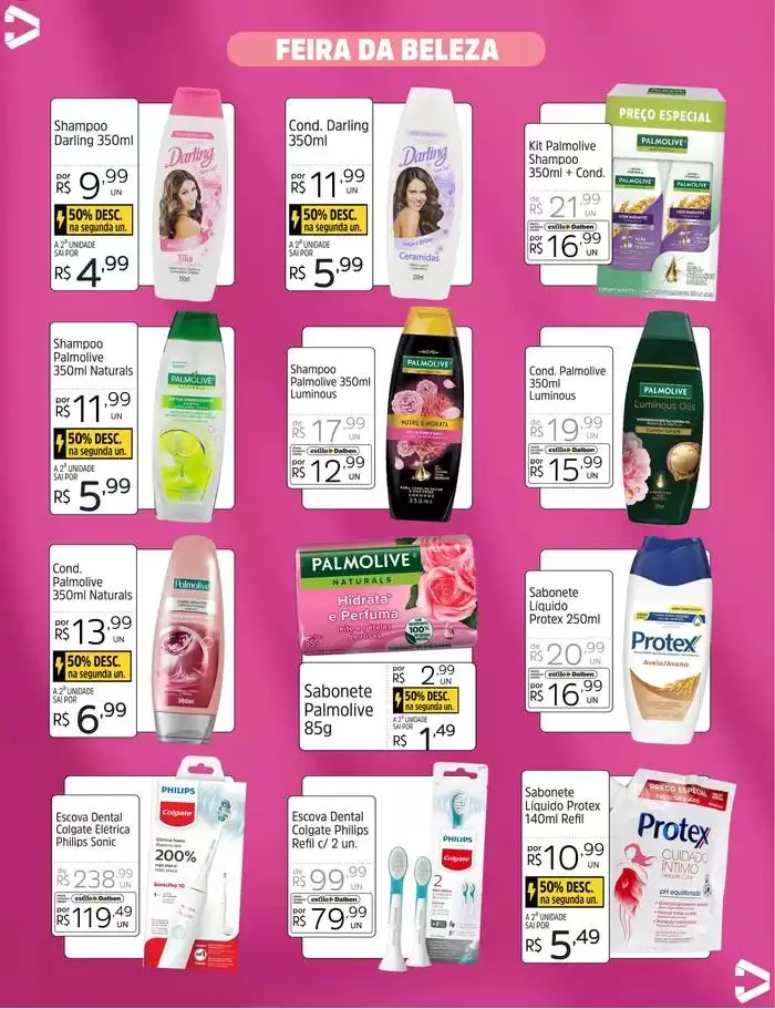 Encarte de Feira Da Beleza 17 de abril até 21 de abril 2025 - Pagina 3