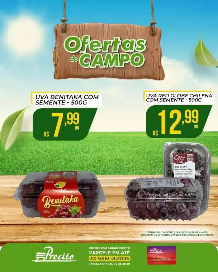 Encarte de Encarte Supermercado Precito 11 de março até 12 de março 2025 - Pagina 1