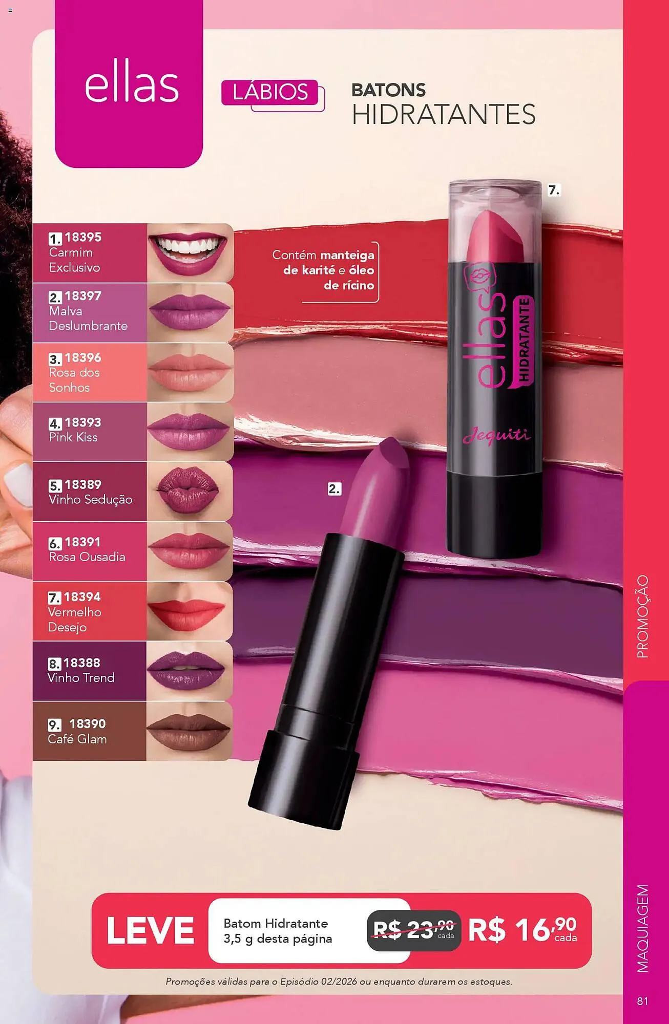 Encarte de Catálogo Jequiti 30 de janeiro até 20 de fevereiro 2026 - Pagina 81