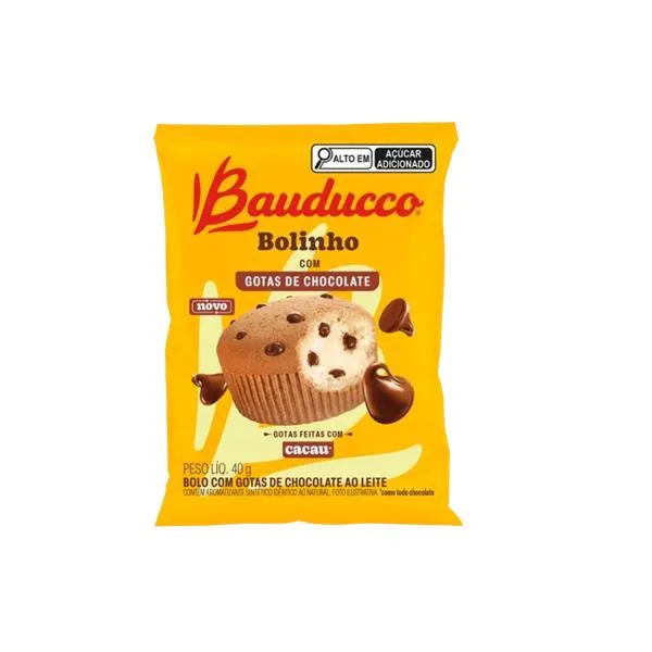 Bolinho Bauducco com Gotas de Chocolate 40g