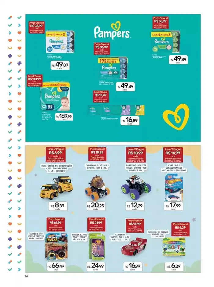 Encarte de Ofertas Especiais Drogal 3 de março até 30 de março 2025 - Pagina 14
