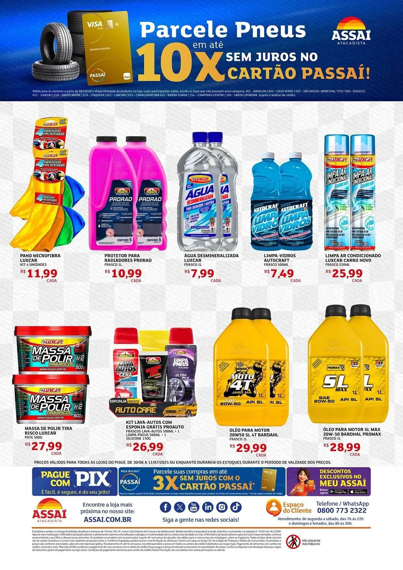 Encarte de Catálogo Assaí Atacadista 30 de junho até 11 de julho 2025 - Pagina 2