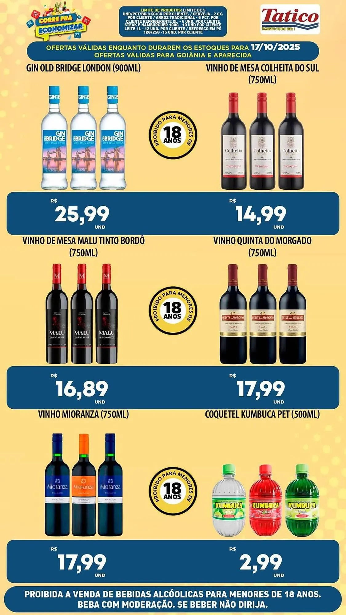 Encarte de Tabloide Tatico 17 de outubro até 17 de outubro 2025 - Pagina 39