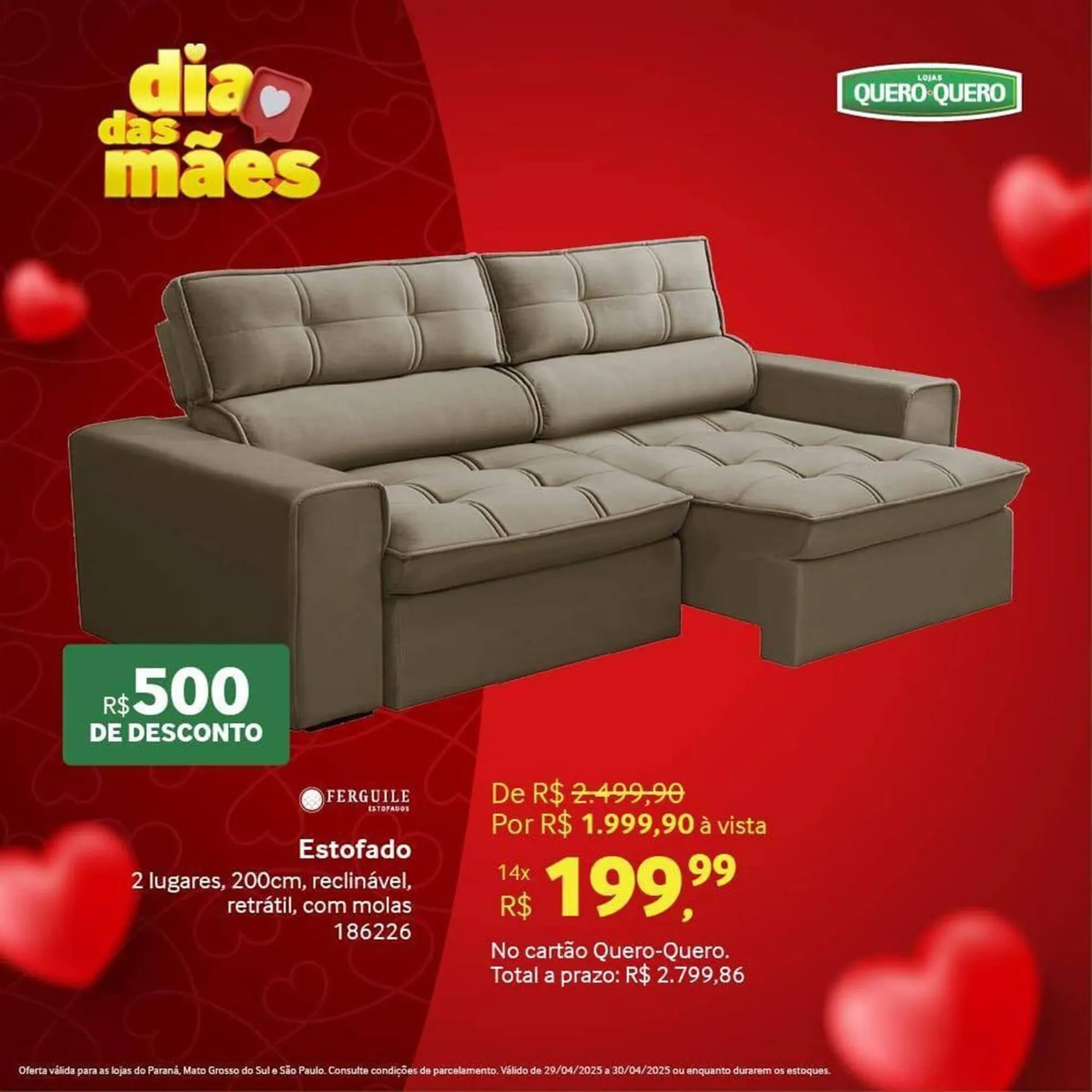 Encarte de Catálogo Quero Quero 29 de abril até 30 de abril 2025 - Pagina 4