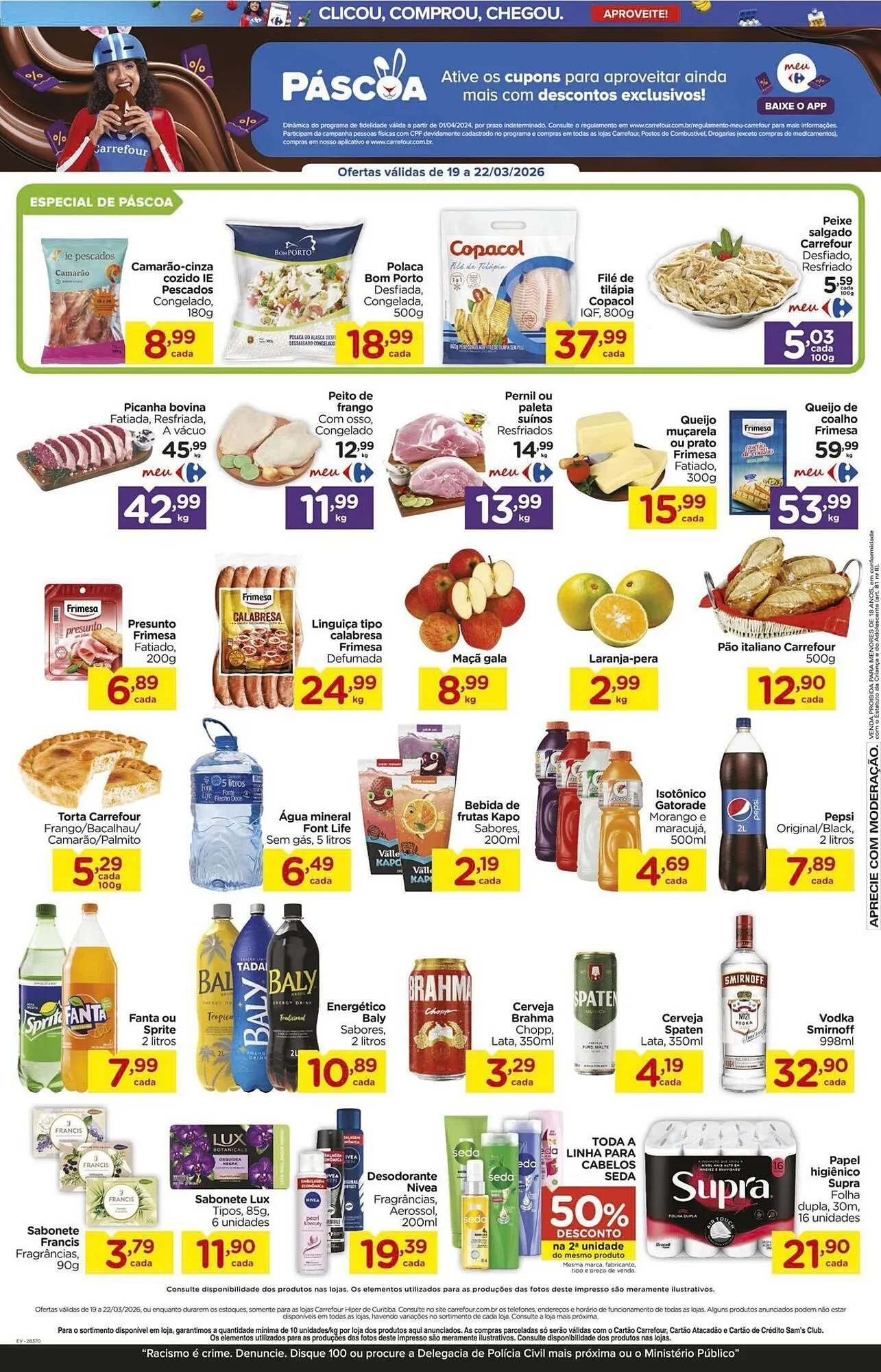 Encarte de Folheto Carrefour 19 de março até 22 de março 2026 - Pagina 2
