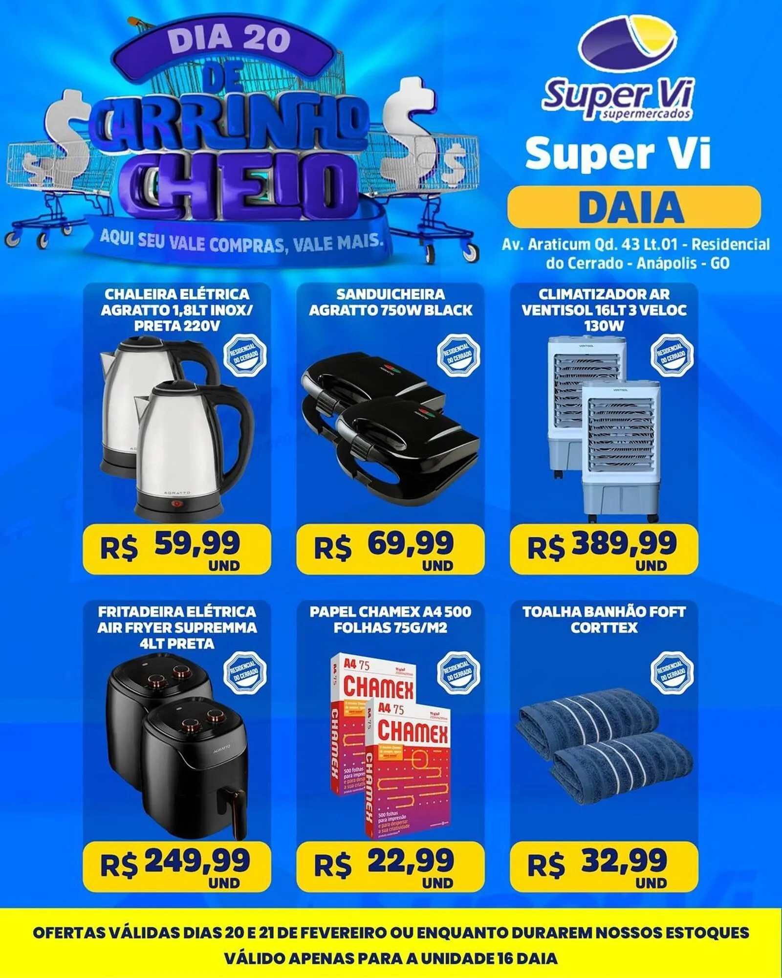 Encarte de Catálogo Super Vi Supermercados 20 de fevereiro até 21 de fevereiro 2026 - Pagina 7