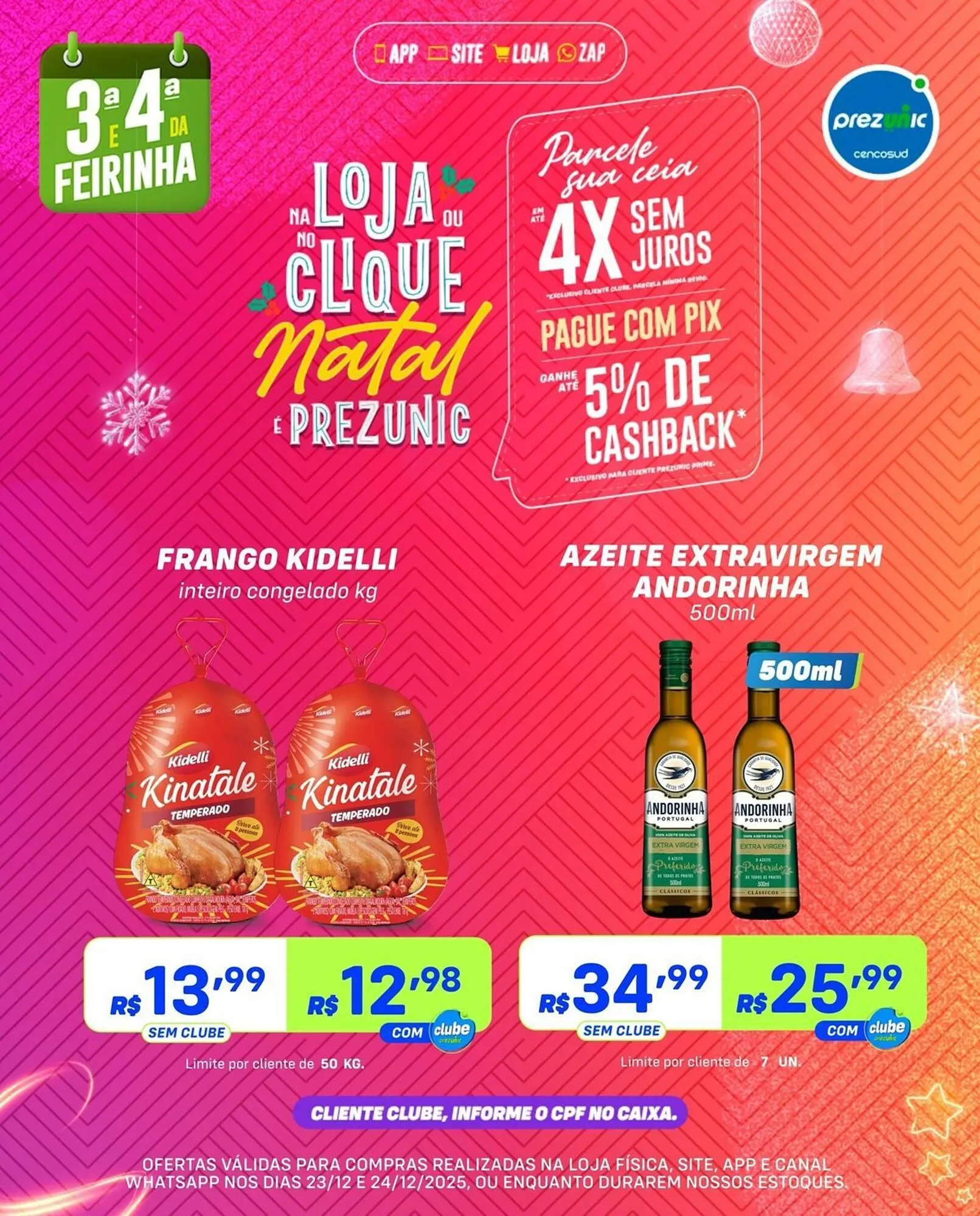 Encarte de Encarte Prezunic 23 de dezembro até 24 de dezembro 2025 - Pagina 4