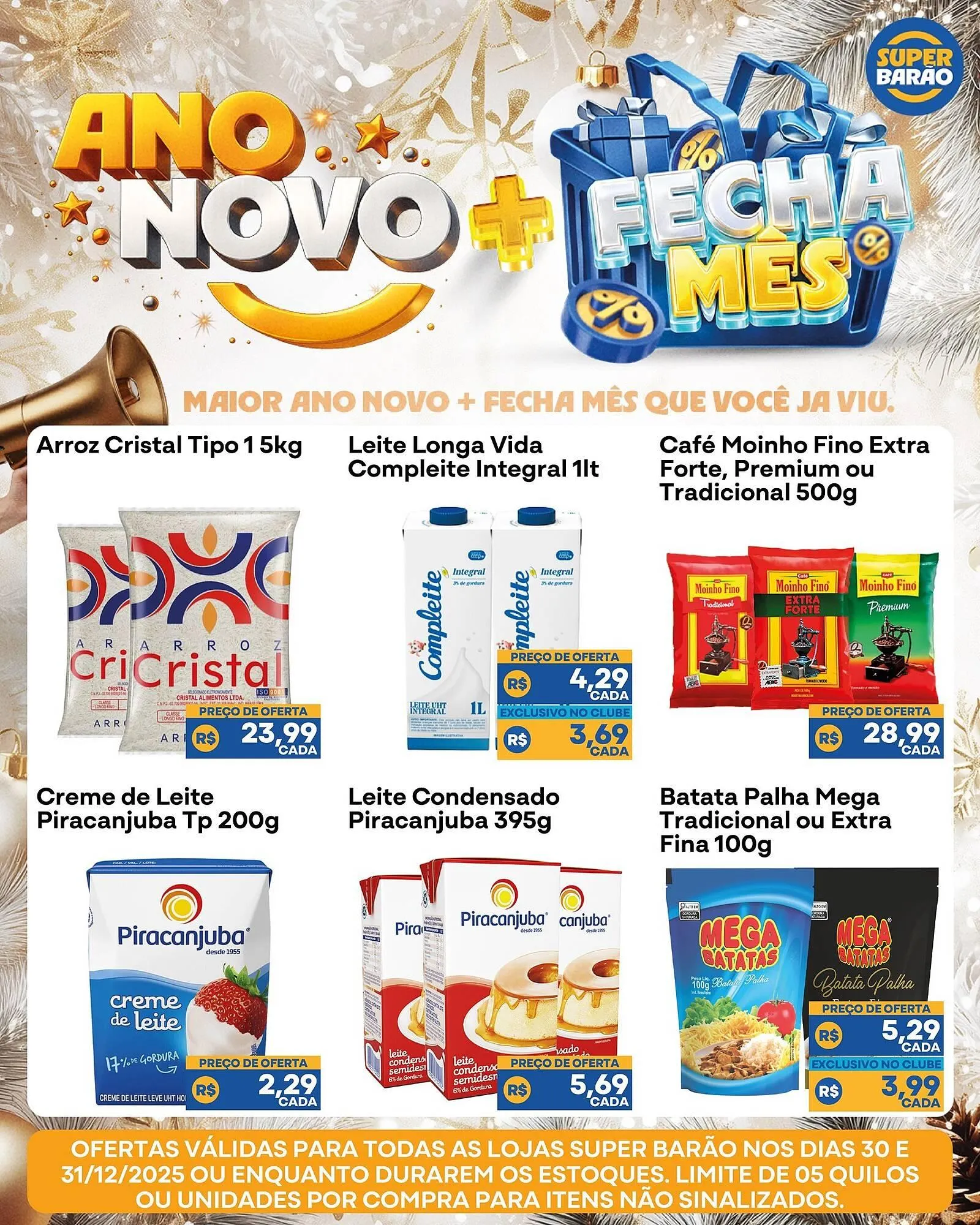 Encarte de Catálogo Super Barão 30 de dezembro até 31 de dezembro 2025 - Pagina 1