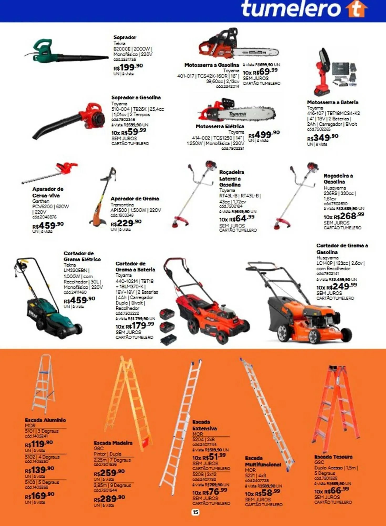 Encarte de Catálogo Tumelero 3 de março até 25 de março 2026 - Pagina 15