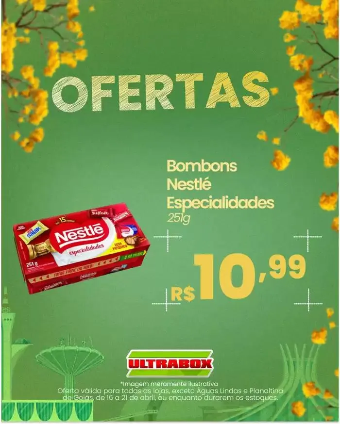 Encarte de Páscoa E Mais Gostosa Com As Ofertas Do Ultrabox 17 de abril até 21 de abril 2025 - Pagina 4