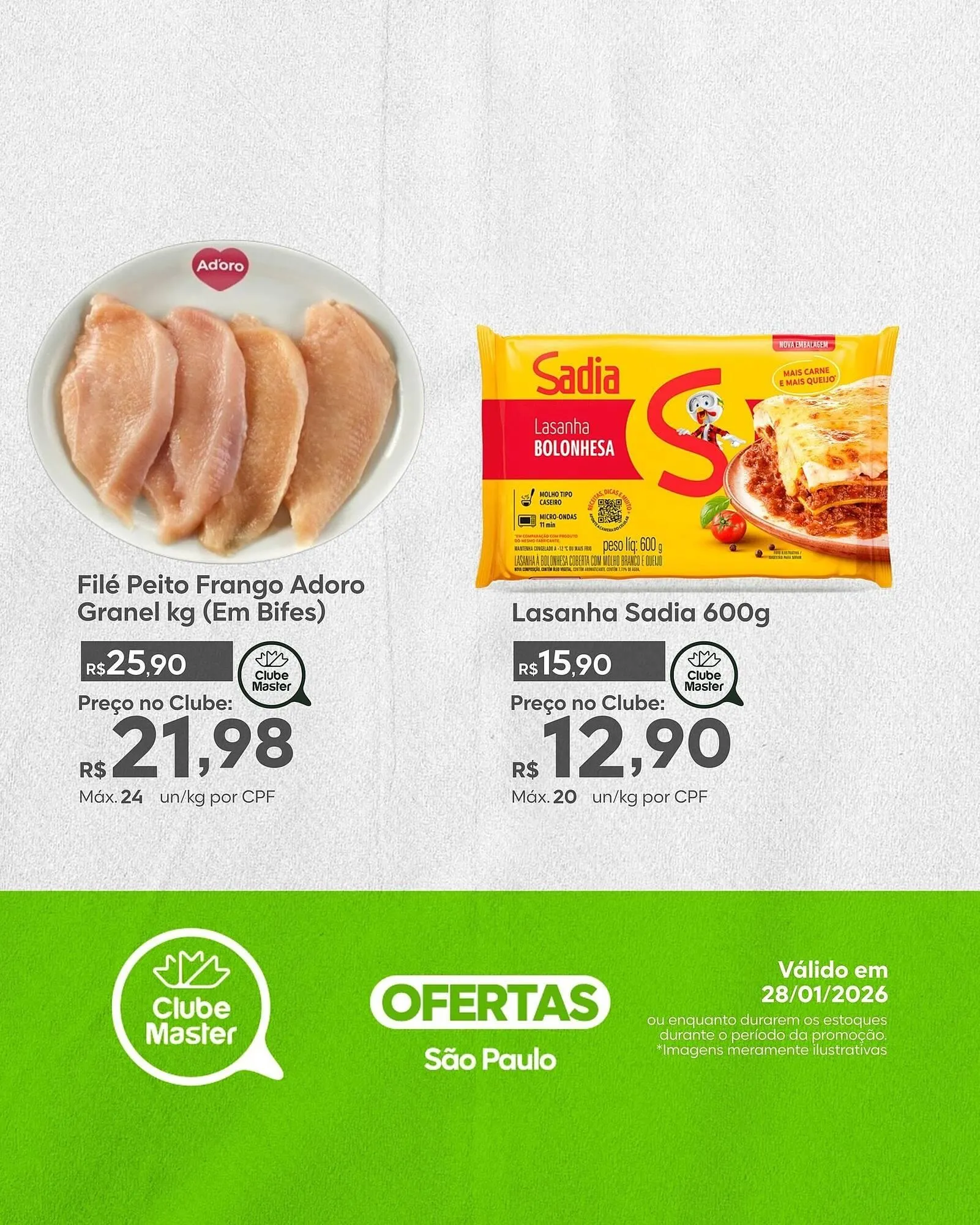 Encarte de Folheto Master Supermercados 28 de janeiro até 28 de janeiro 2026 - Pagina 3