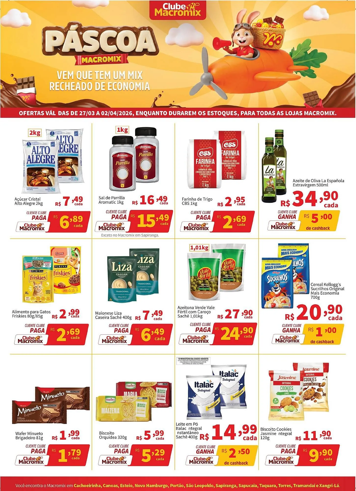 Encarte de Catálogo Macromix Atacado 27 de março até 2 de abril 2026 - Pagina 1