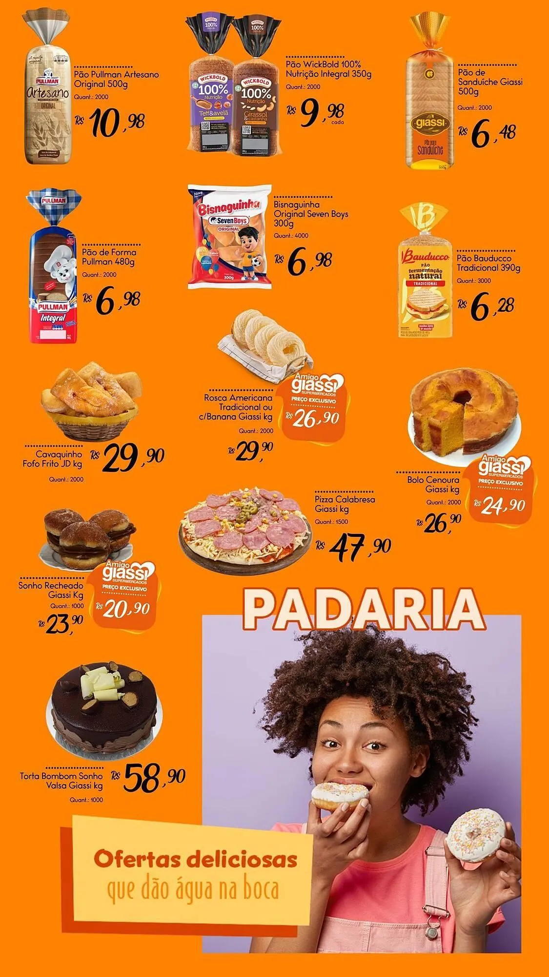 Encarte de Catálogo Giassi Supermercados 11 de agosto até 14 de agosto 2025 - Pagina 9