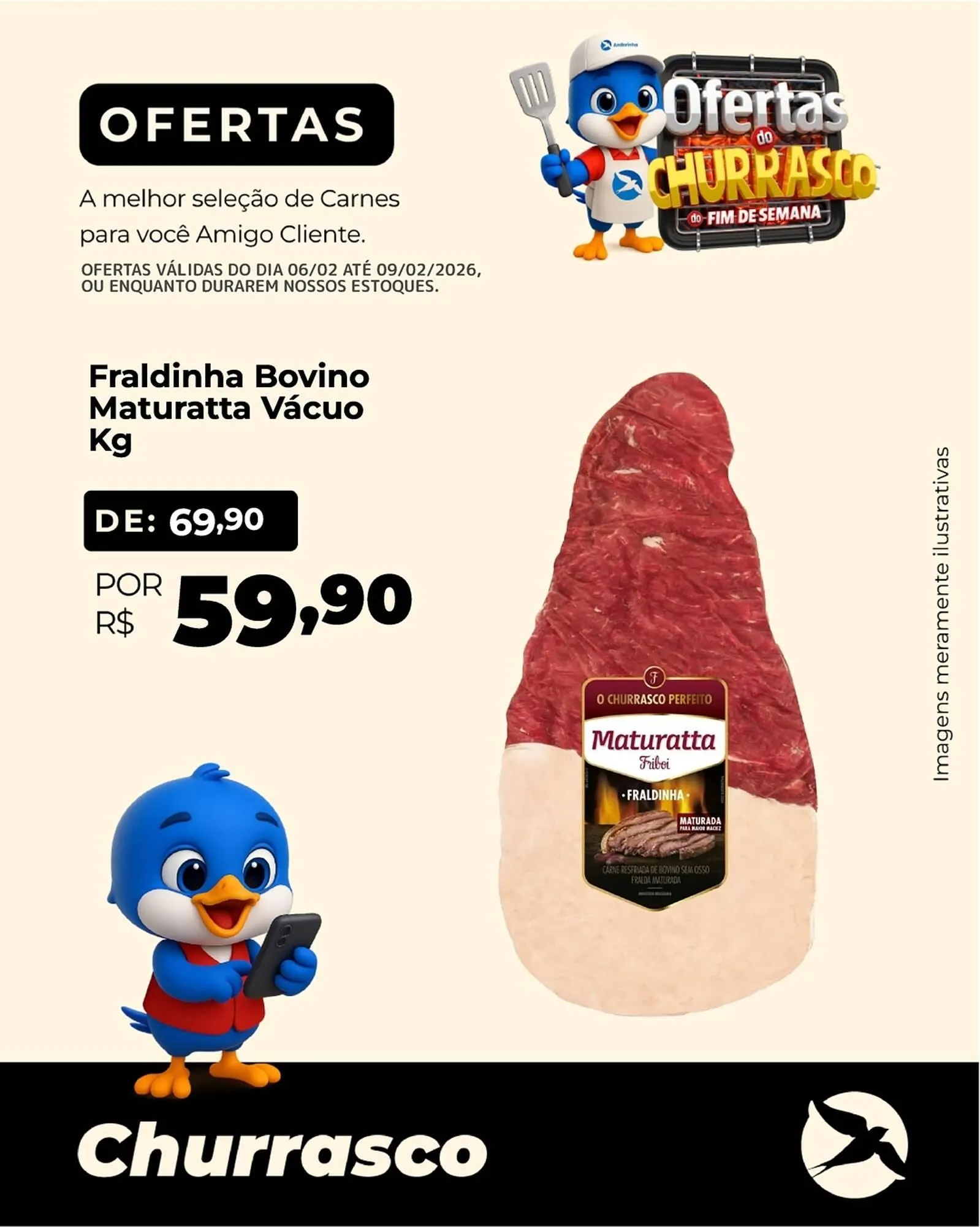 Encarte de Folheto Andorinha Hipermercado 7 de fevereiro até 9 de fevereiro 2026 - Pagina 2