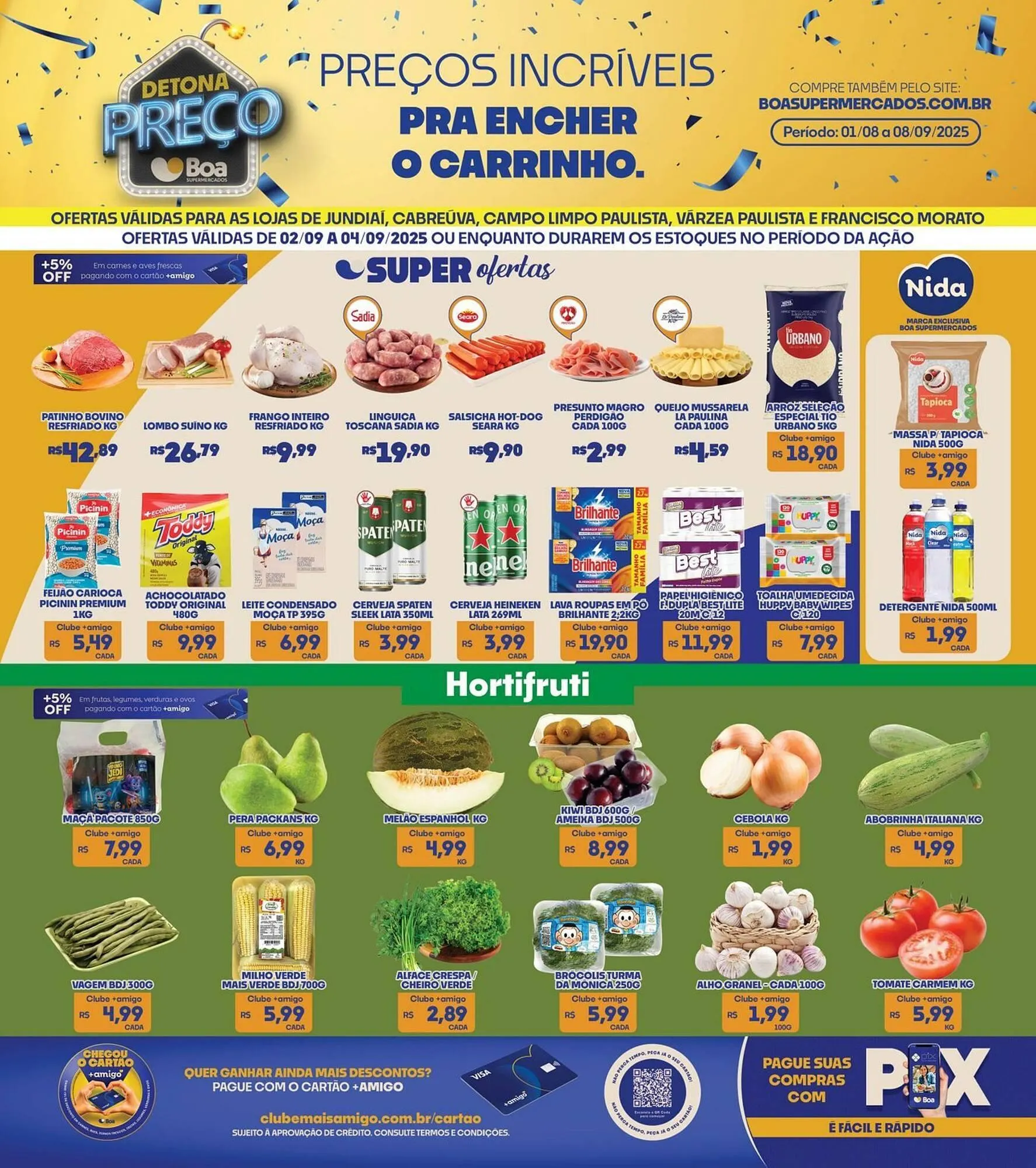 tabloide Boa Supermercados - 1