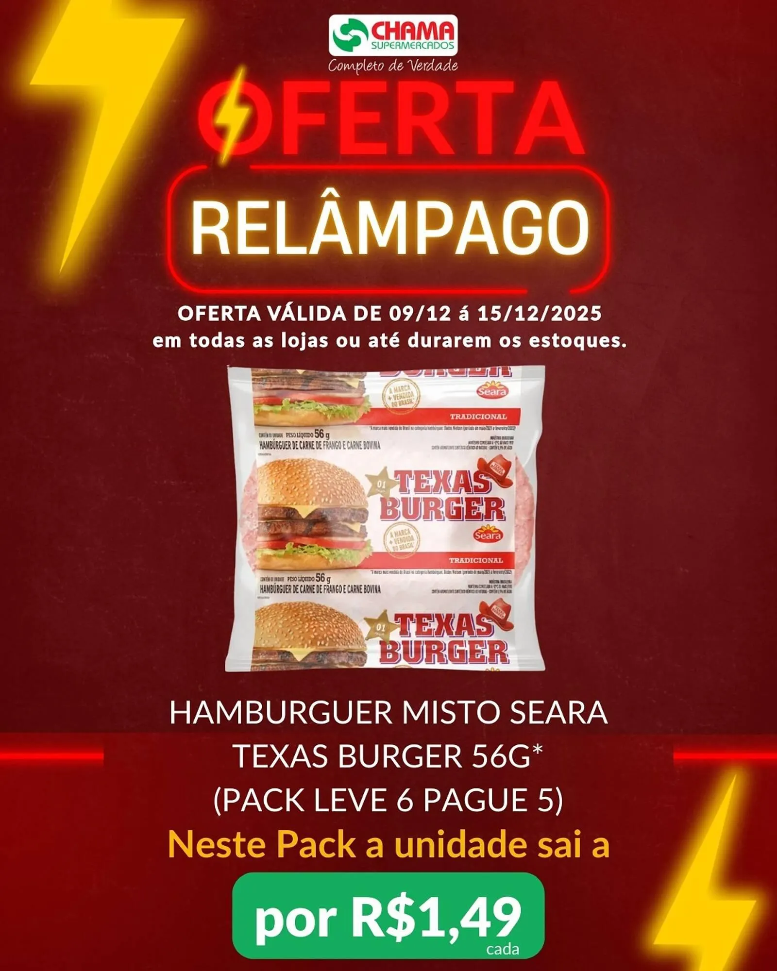 Encarte de Catálogo Chama Supermercados 9 de dezembro até 15 de dezembro 2025 - Pagina 4