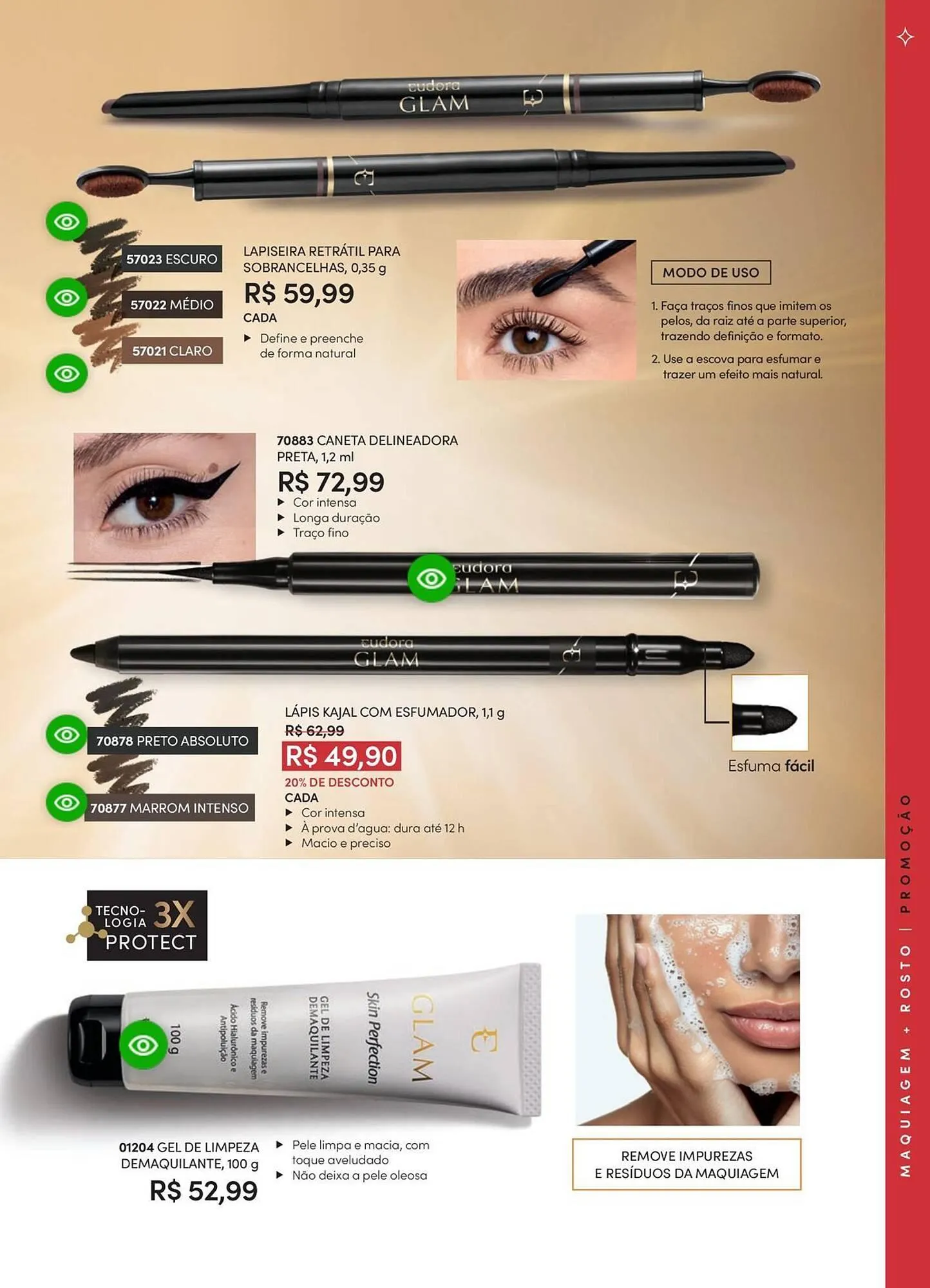 Encarte de Catálogo Eudora 4 de junho até 30 de junho 2025 - Pagina 47