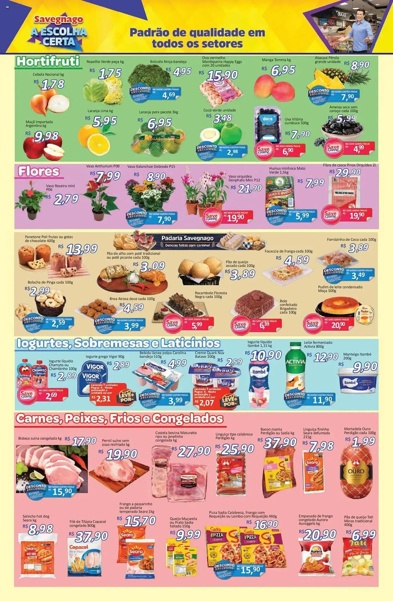 Encarte de Catálogo Supermercados Savegnago 11 de setembro até 14 de setembro 2025 - Pagina 2
