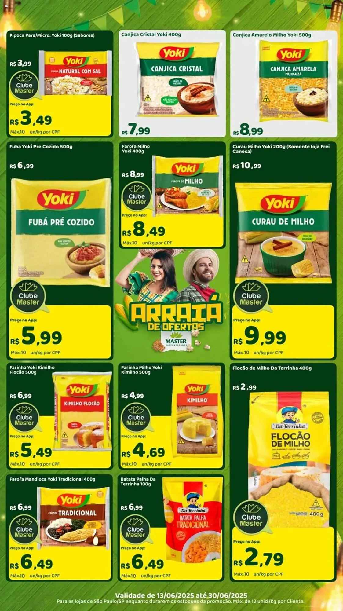 Encarte de Catálogo Master Supermercados 13 de junho até 30 de junho 2025 - Pagina 2