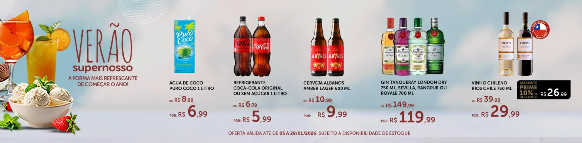 Encarte de Folheto Super Nosso 19 de janeiro até 31 de janeiro 2026 - Pagina 12