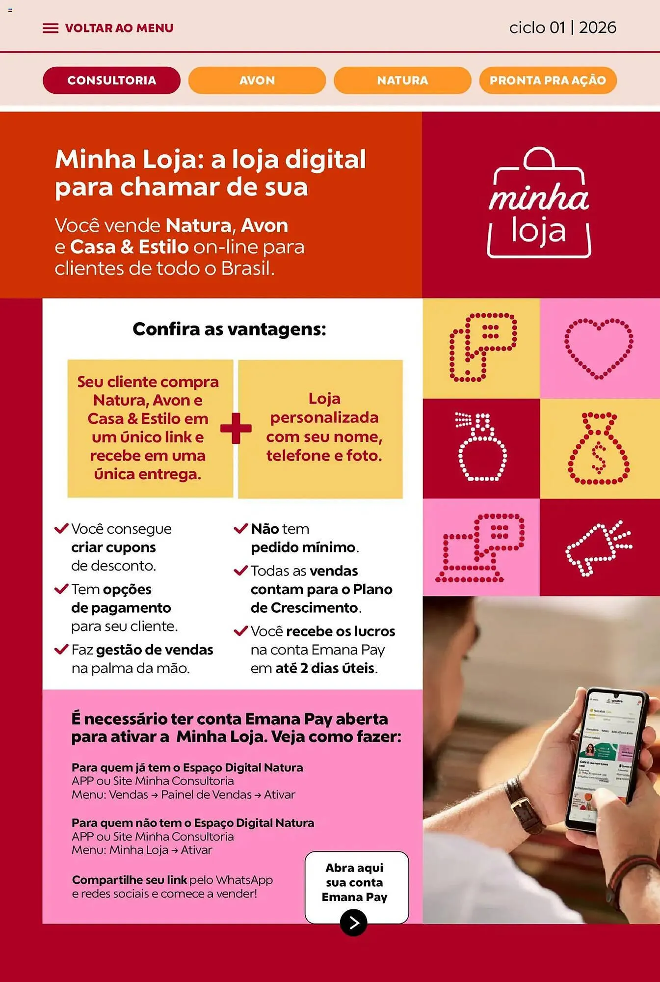 Encarte de Catálogo Avon 1 de janeiro até 31 de janeiro 2026 - Pagina 6