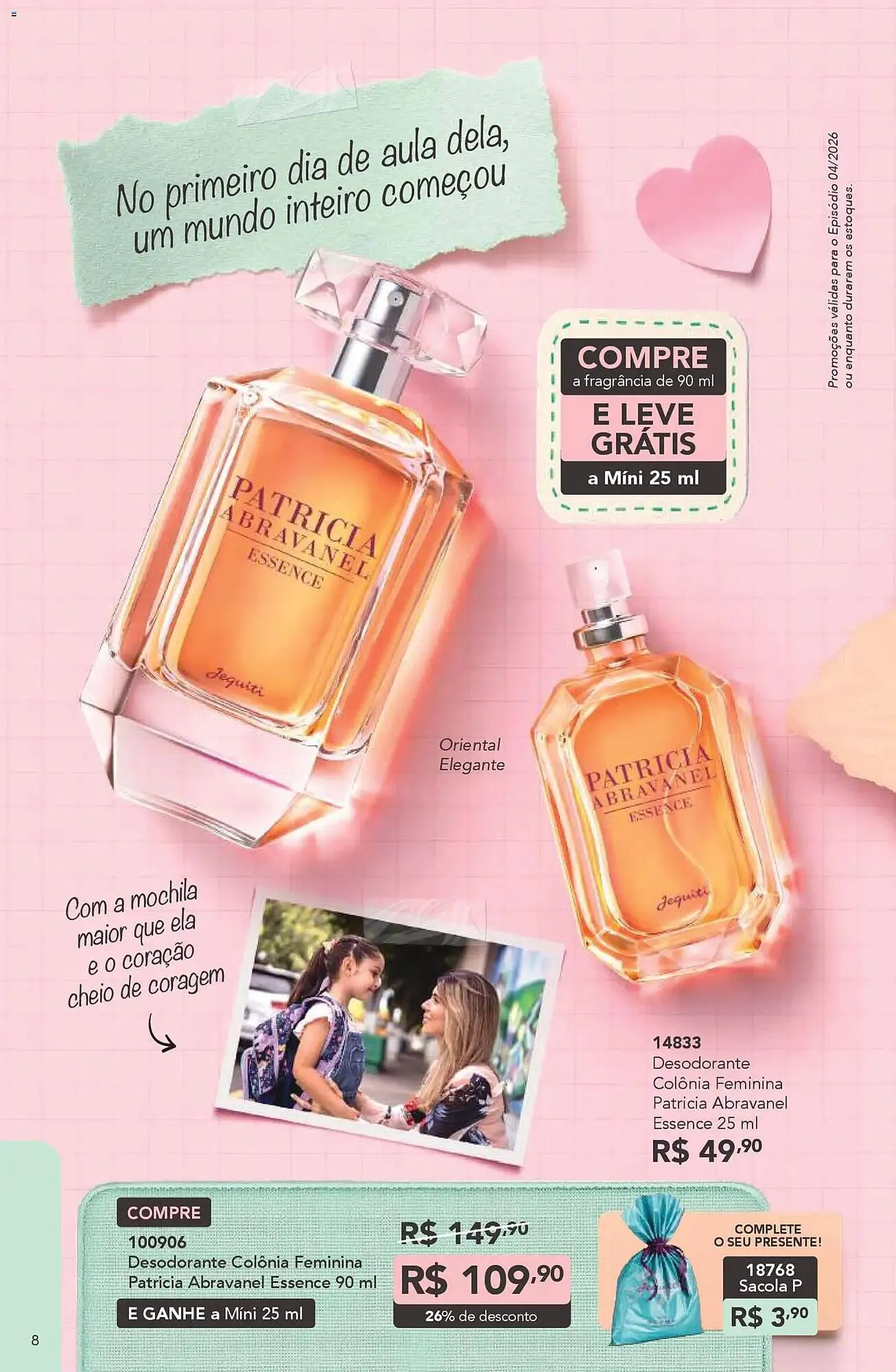 Encarte de Catálogo Jequiti 6 de março até 3 de abril 2026 - Pagina 8