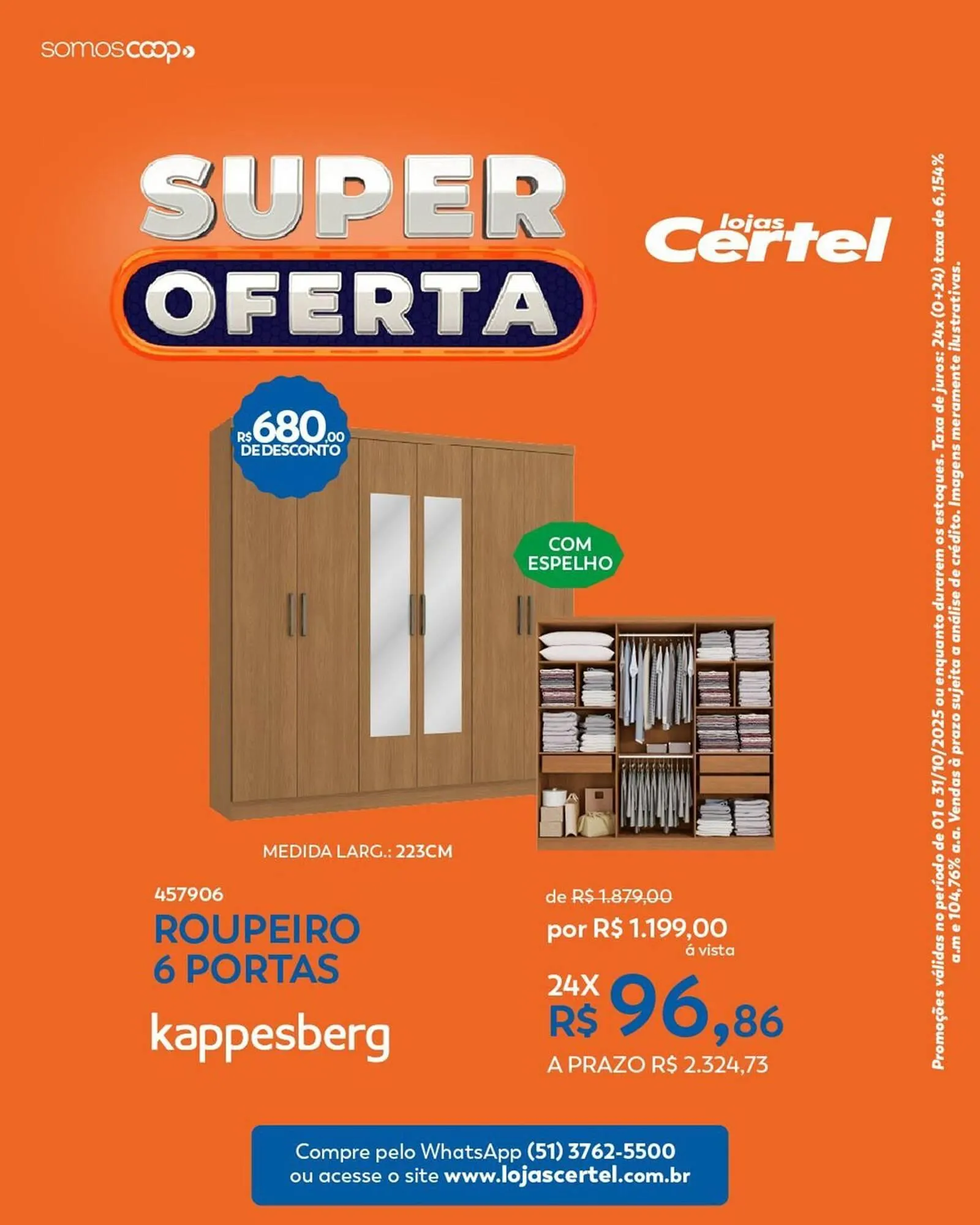 Encarte de Folheto Lojas Certel 15 de outubro até 31 de outubro 2025 - Pagina 2