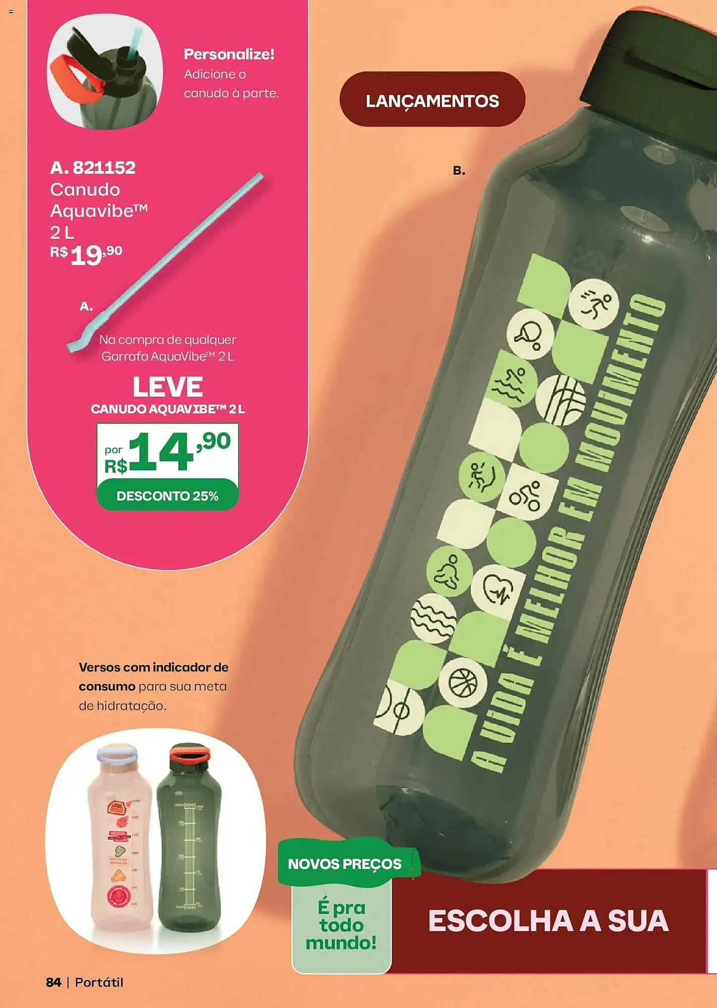 Encarte de Catálogo Tupperware 1 de abril até 30 de abril 2026 - Pagina 84