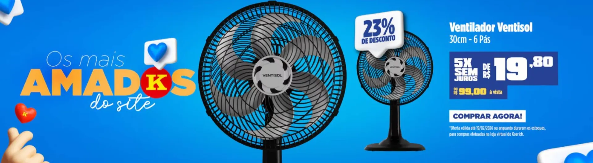 Encarte de Catálogo Lojas Koerich 16 de fevereiro até 19 de fevereiro 2026 - Pagina 3