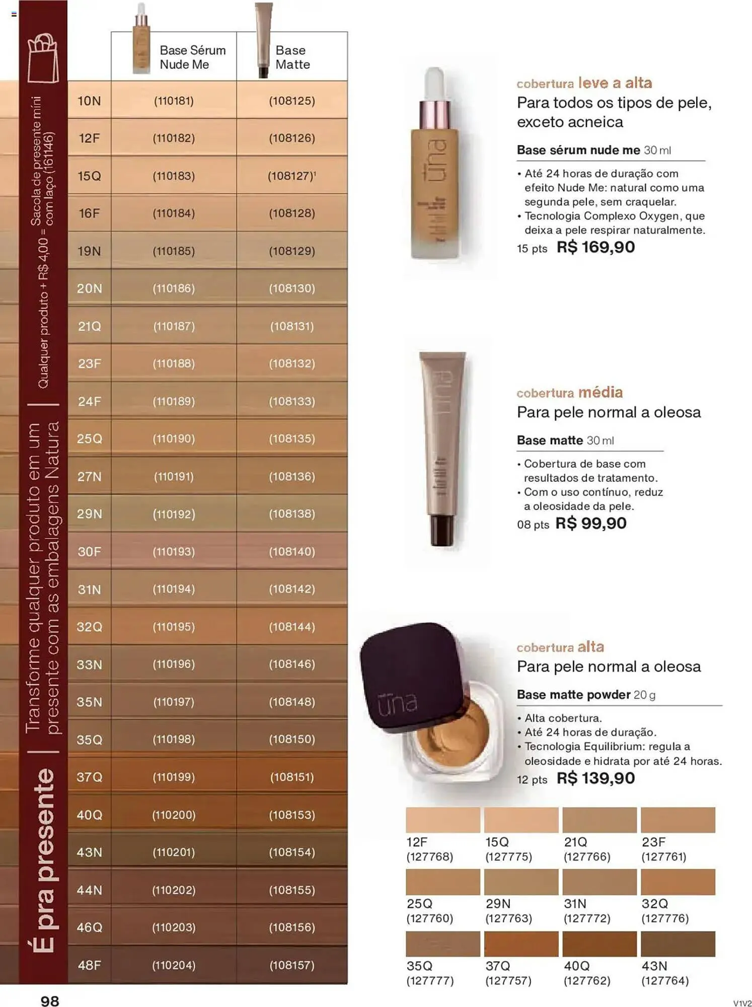 Encarte de Catálogo Natura 14 de outubro até 4 de novembro 2025 - Pagina 98