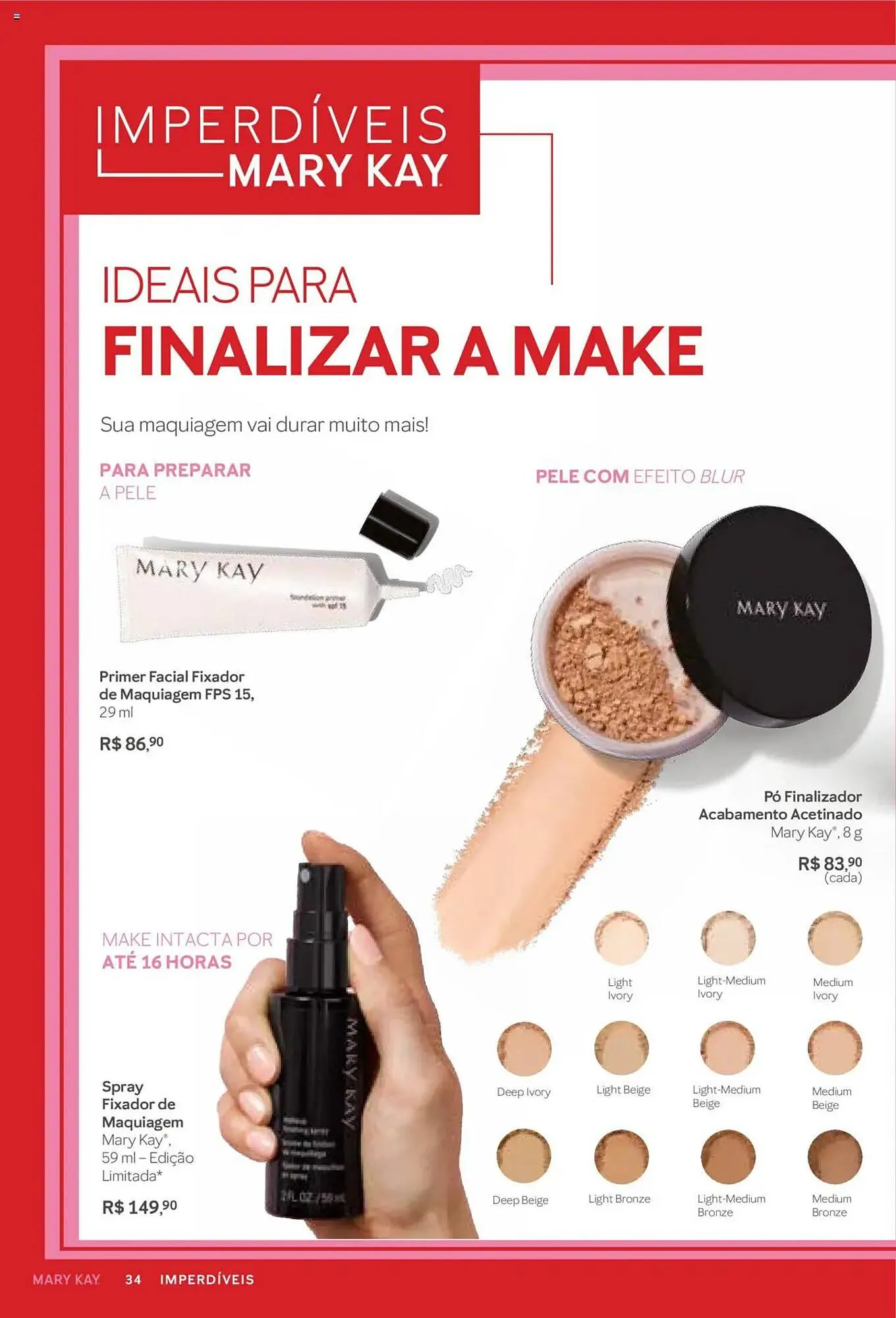Encarte de Catálogo Mary Kay 1 de junho até 1 de julho 2025 - Pagina 34