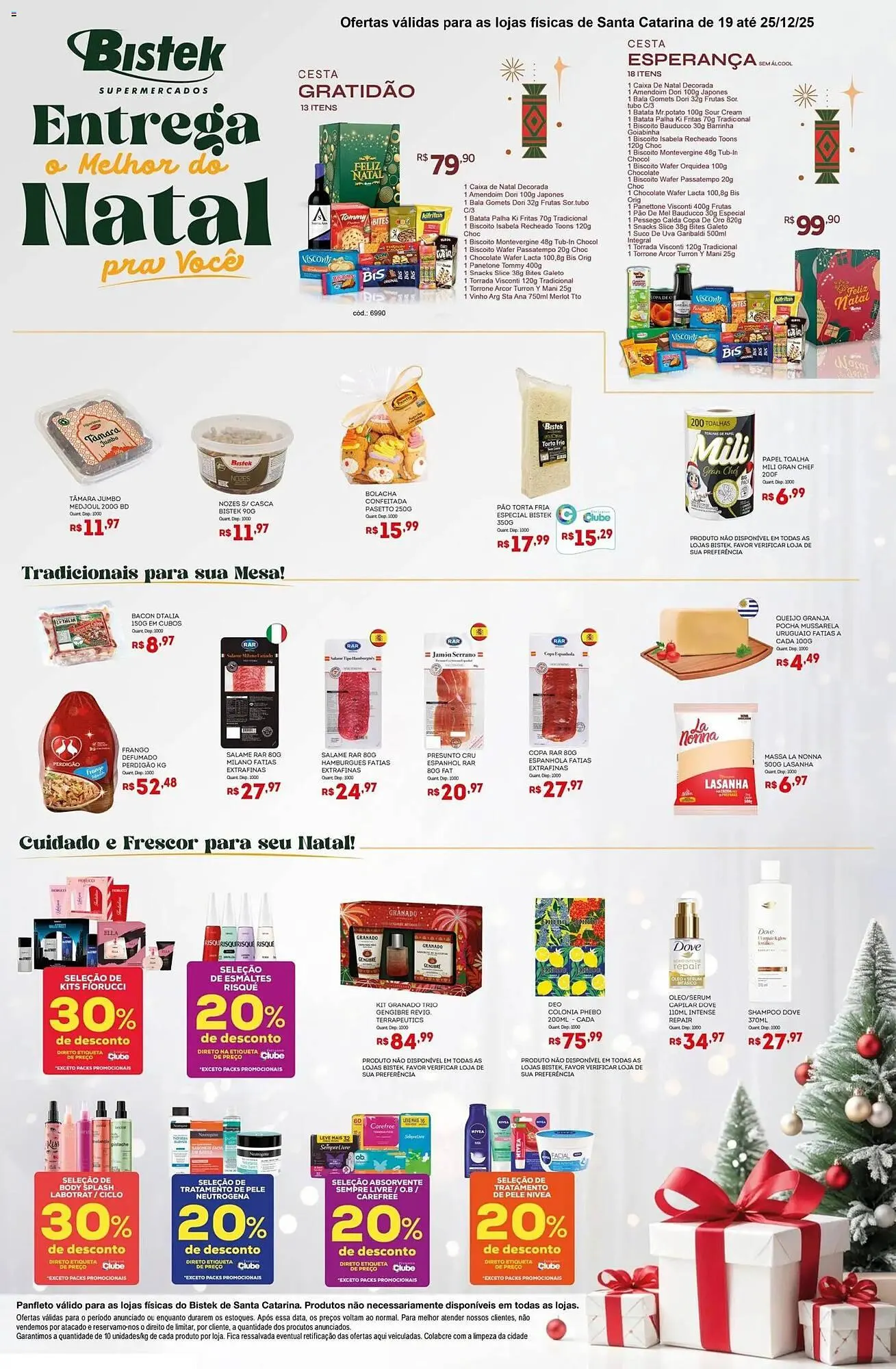 Encarte de Encarte Bistek Supermercados 19 de dezembro até 25 de dezembro 2025 - Pagina 2