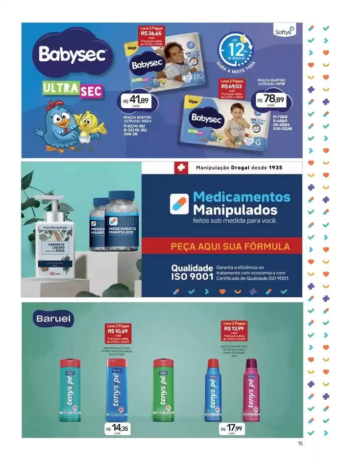 Encarte de Ofertas Especiais Drogal 31 de março até 4 de maio 2025 - Pagina 15