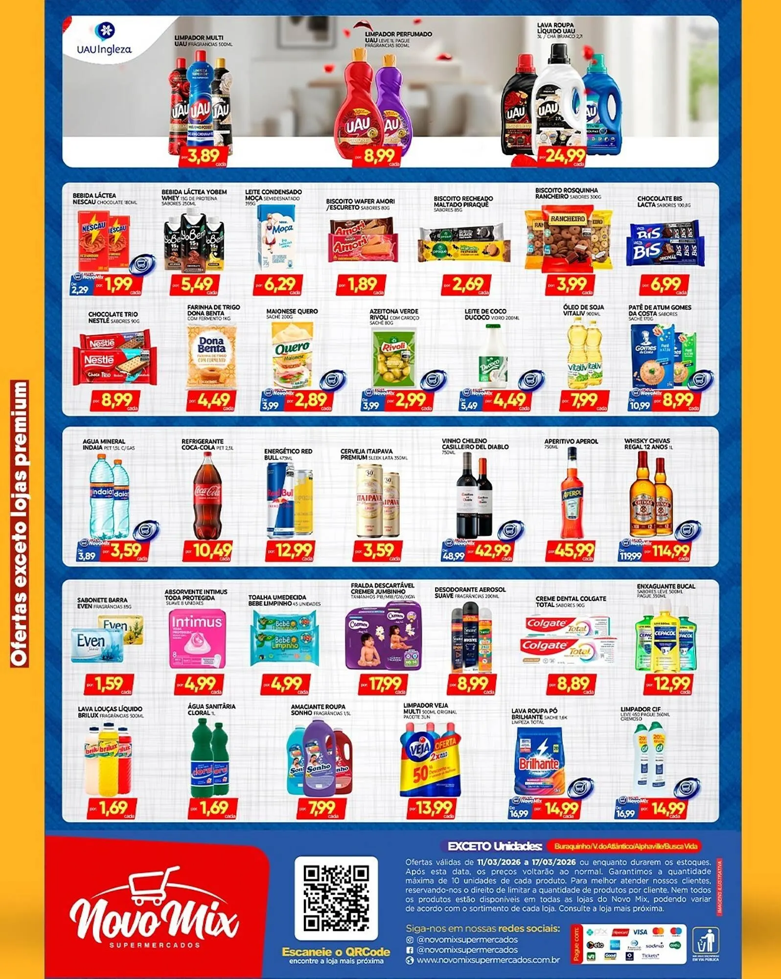 Encarte de Encarte Novo Mix 11 de março até 17 de março 2026 - Pagina 3