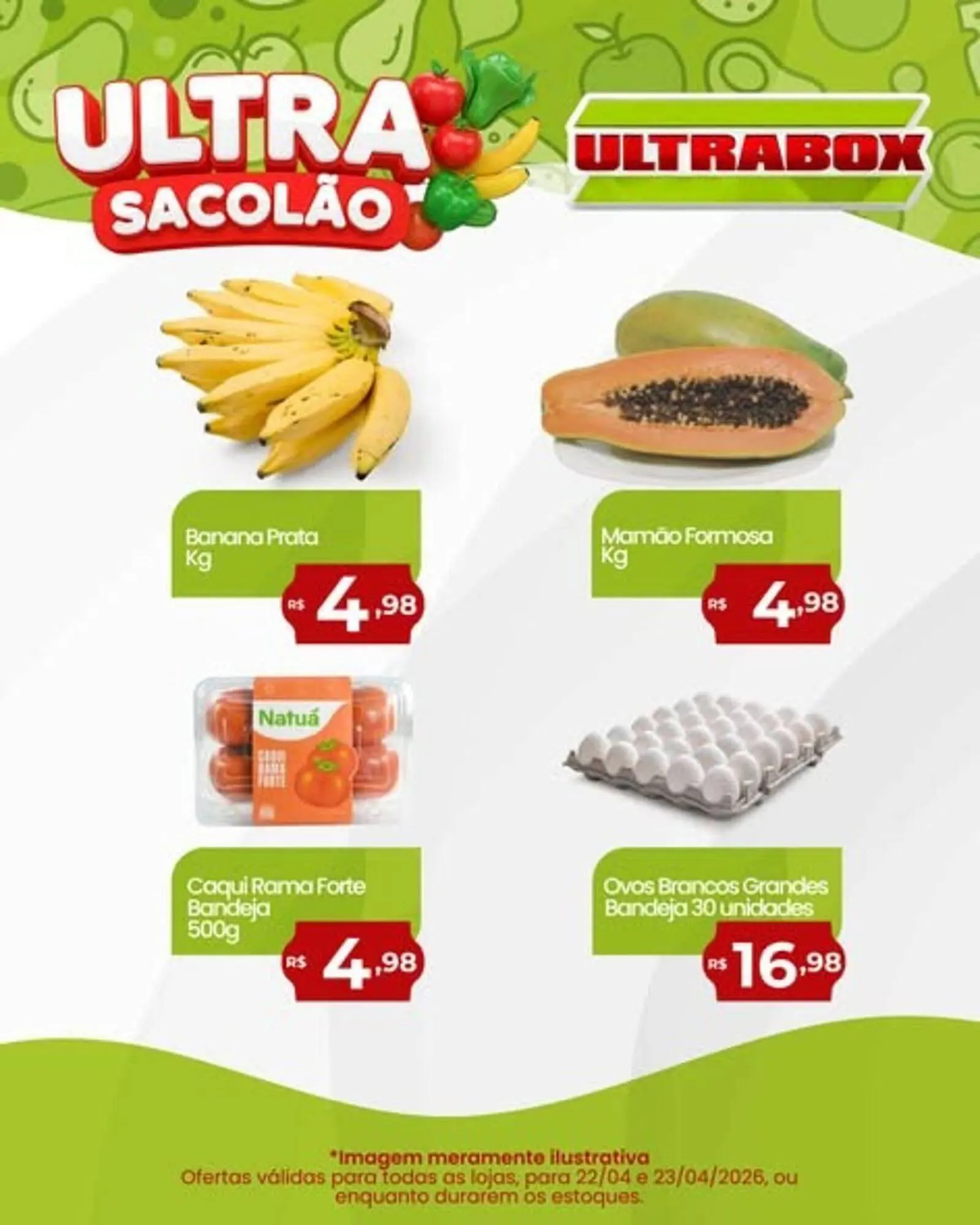 Encarte de Panfleto Ultrabox 22 de abril até 23 de abril 2026 - Pagina 2