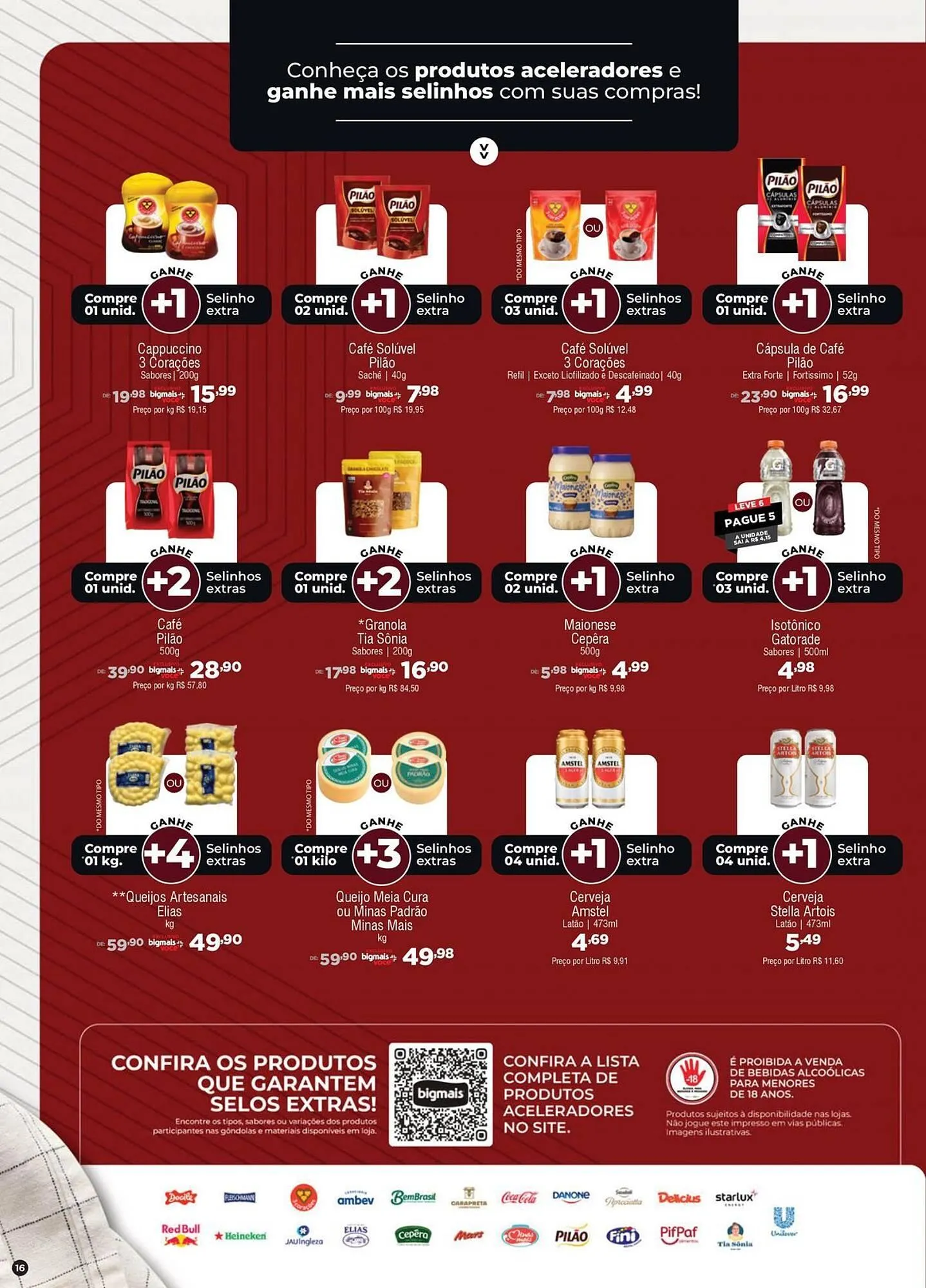 Encarte de Catálogo Big Mais Supermercados 30 de outubro até 18 de novembro 2025 - Pagina 16