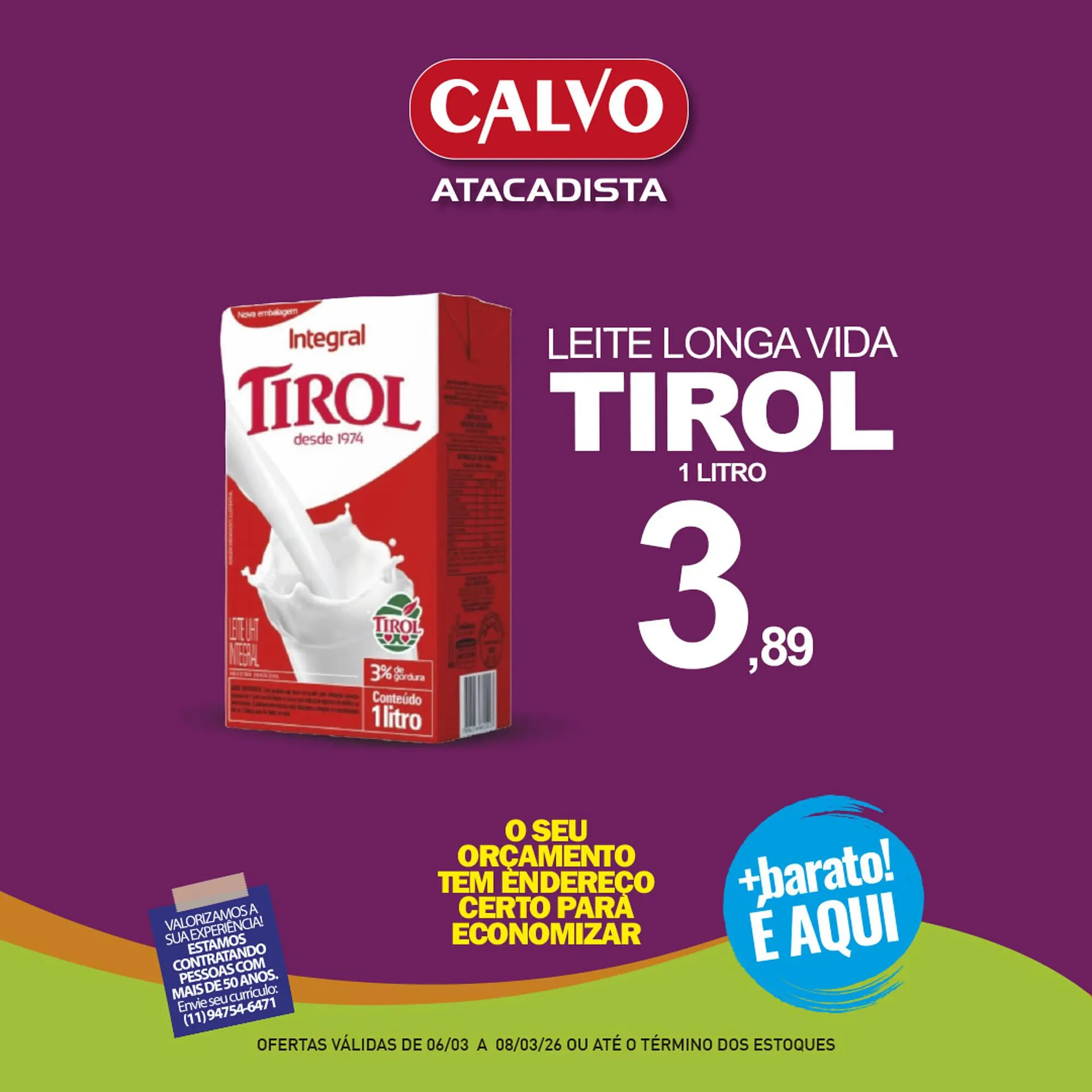 Encarte de Folheto Calvo Atacadista 6 de março até 8 de março 2026 - Pagina 4