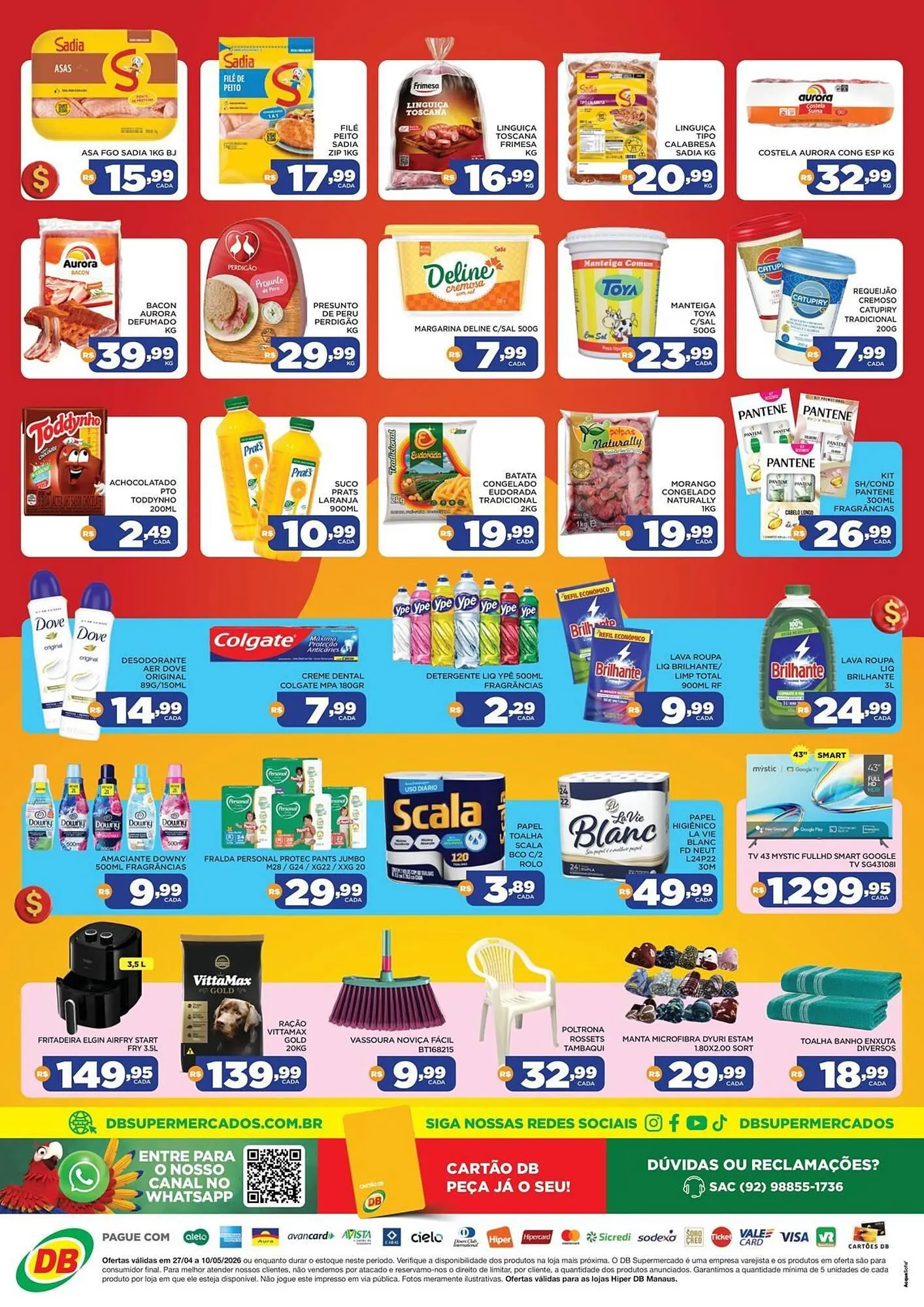 Encarte de Catálogo DB Supermercados 4 de maio até 10 de maio 2026 - Pagina 2