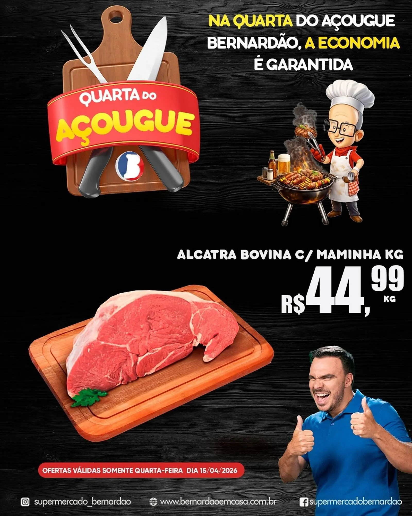 Encarte de Catálogo Supermercado Bernardão 15 de abril até 15 de abril 2026 - Pagina 5